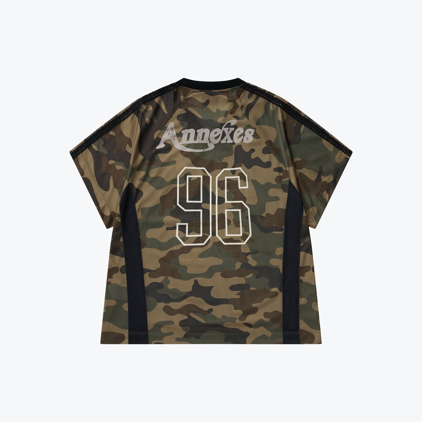 Football Mesh Oversize T-Shirts Camo【L25-T01CA】