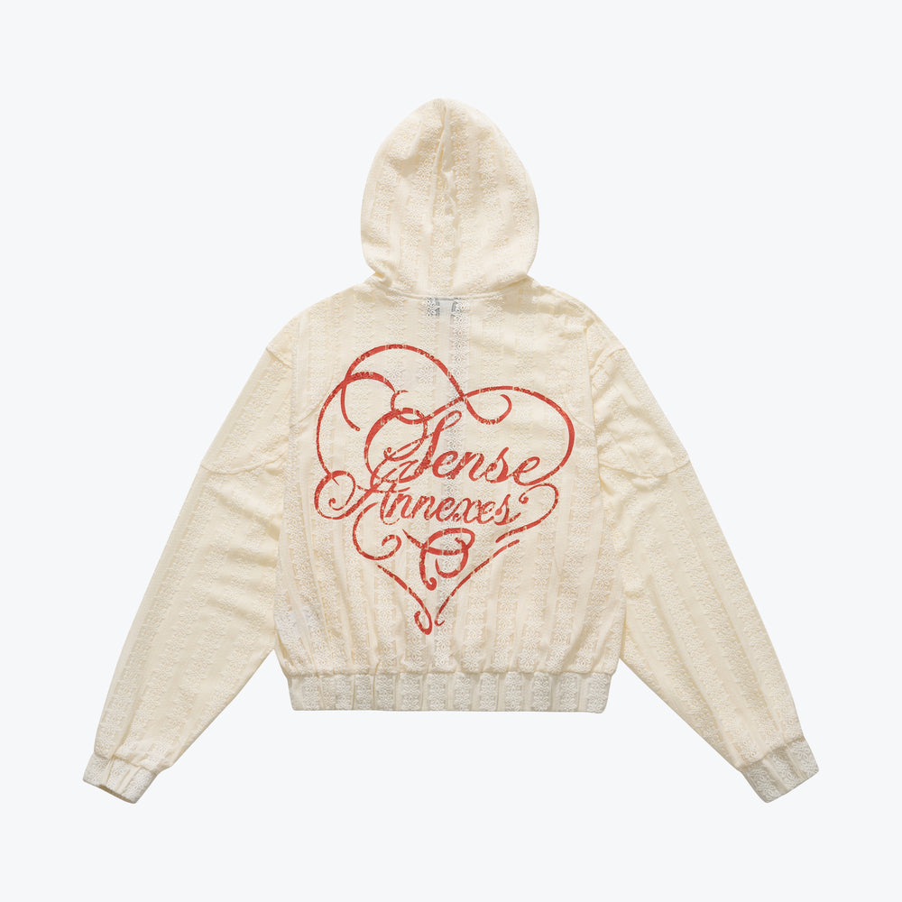 
                  
                    Branscombe Tape Zip-up Hoodie Cream【L25-42CM】
                  
                