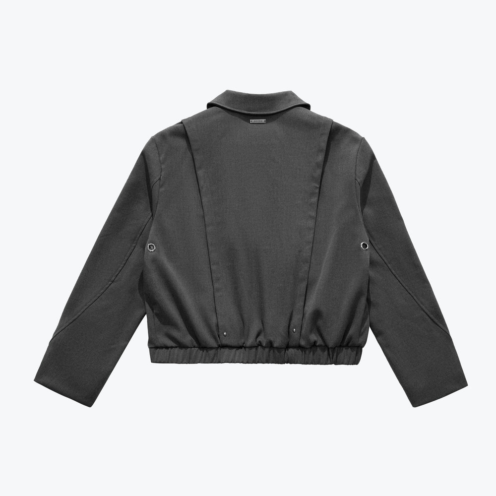 
                  
                    Beaver Zip Short Jacket Grey【M25-54GY】
                  
                