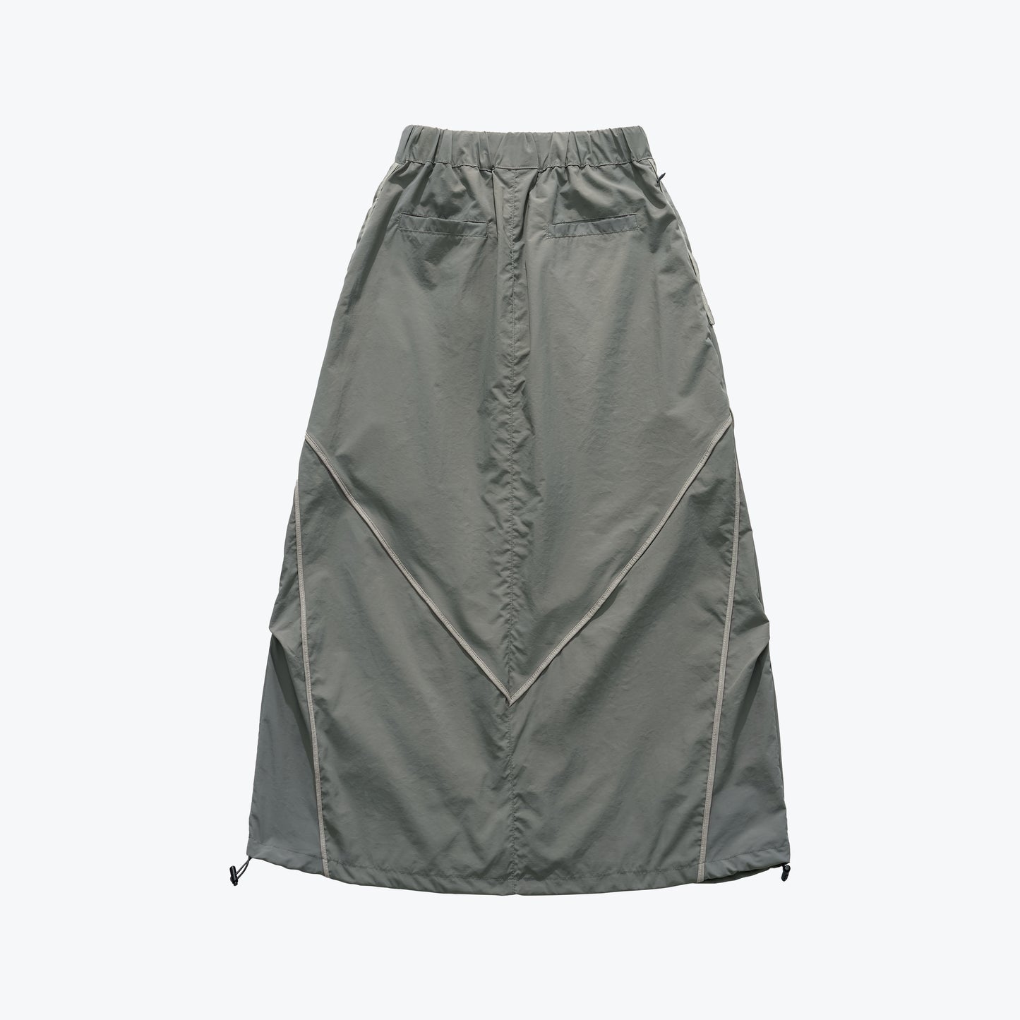 
                  
                    Paneled Lightweight Layer Skirt Grey【L25-38GY】
                  
                