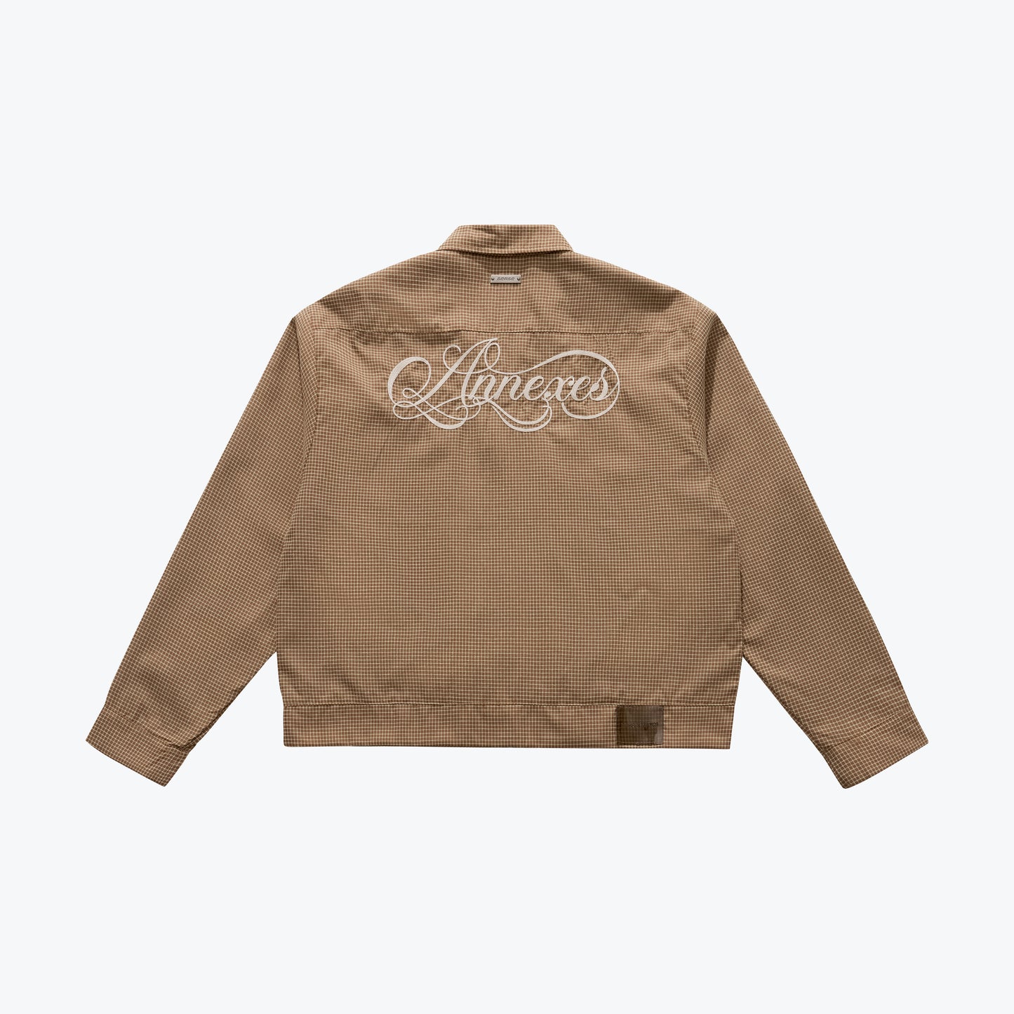 
                  
                    Embroidered Plaid Jacket Tan【M25-49TAN】
                  
                