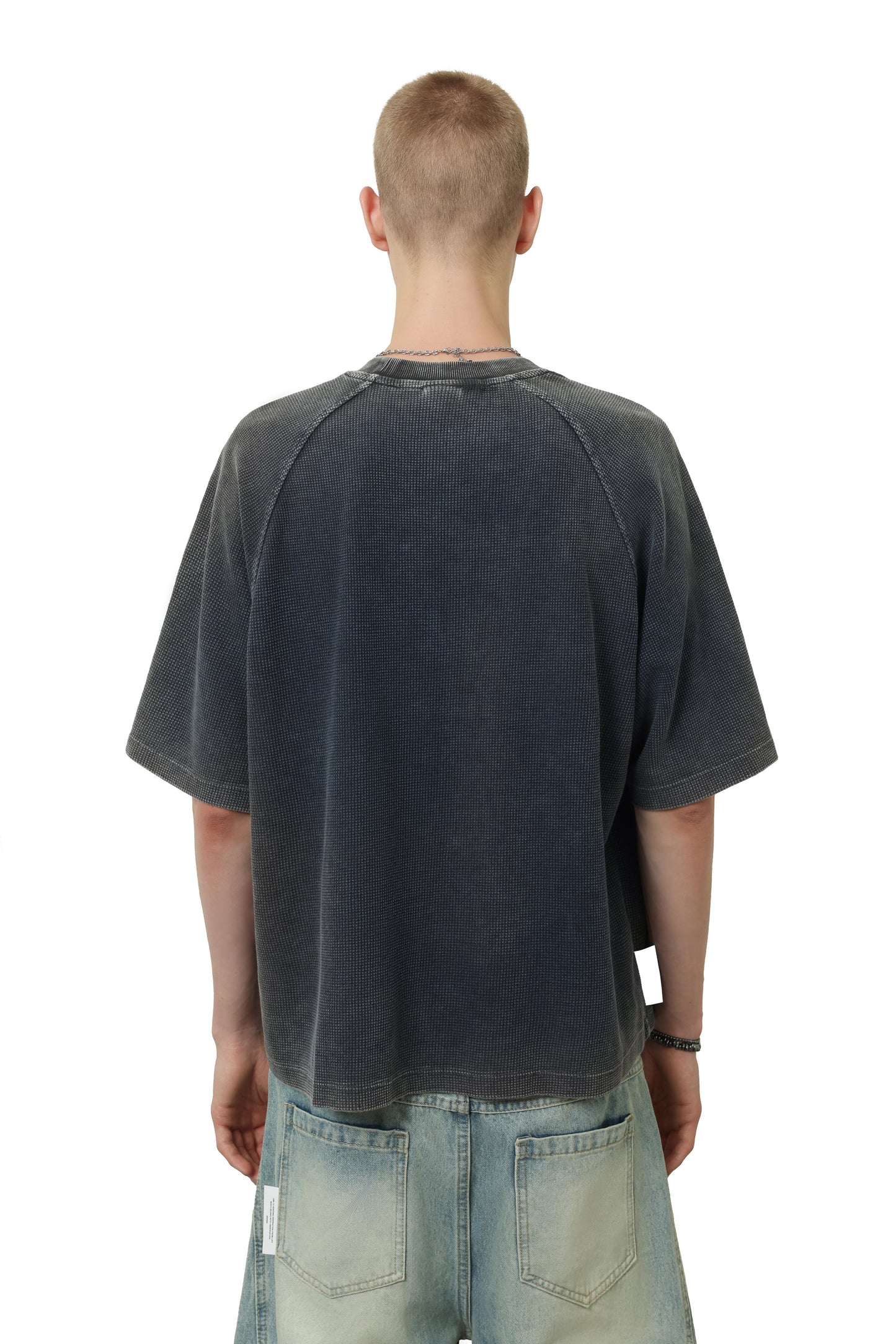 
                  
                    Pigment Dyed Waffle Boxy Tee Vapor Blue【M26-T10VB】
                  
                