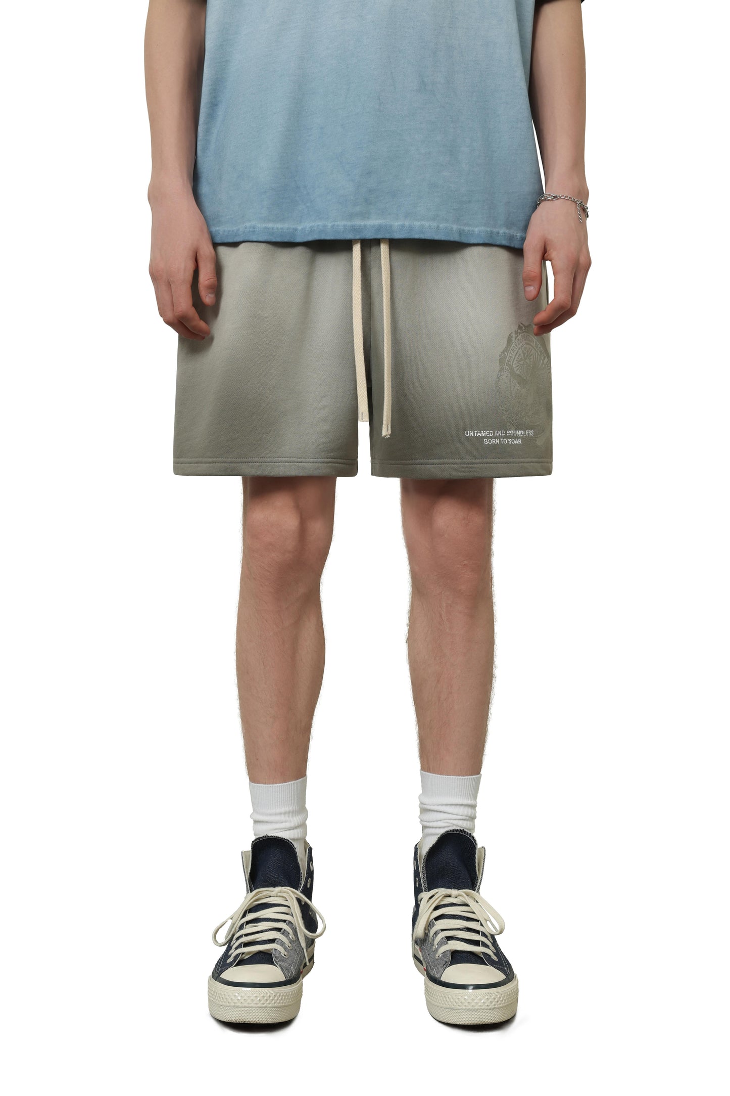 
                  
                    Aerosol Fade Sweat Shorts Ash Grey【M26-21AG】
                  
                