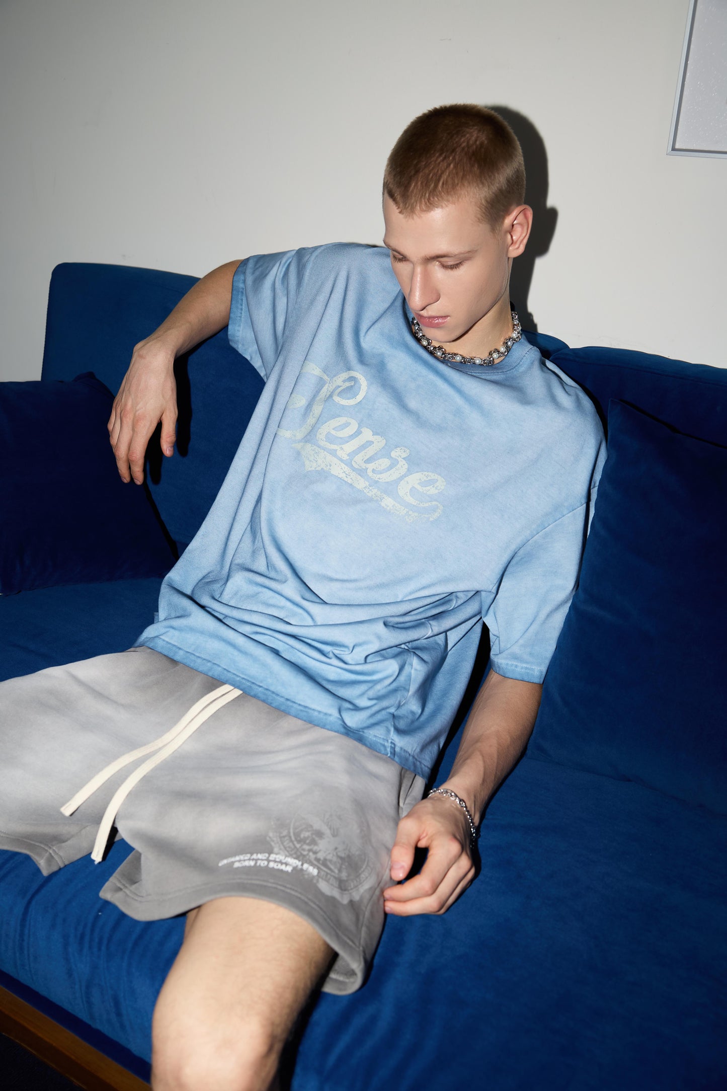 
                  
                    SNE Spray Dyed Graphic SS Steel Blue【M26-T11SB】
                  
                