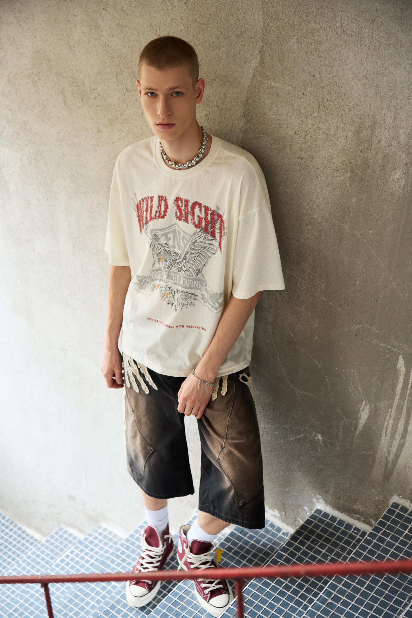 
                  
                    Vintage Eagle Horizon SS Cream【M26-T12CM】
                  
                