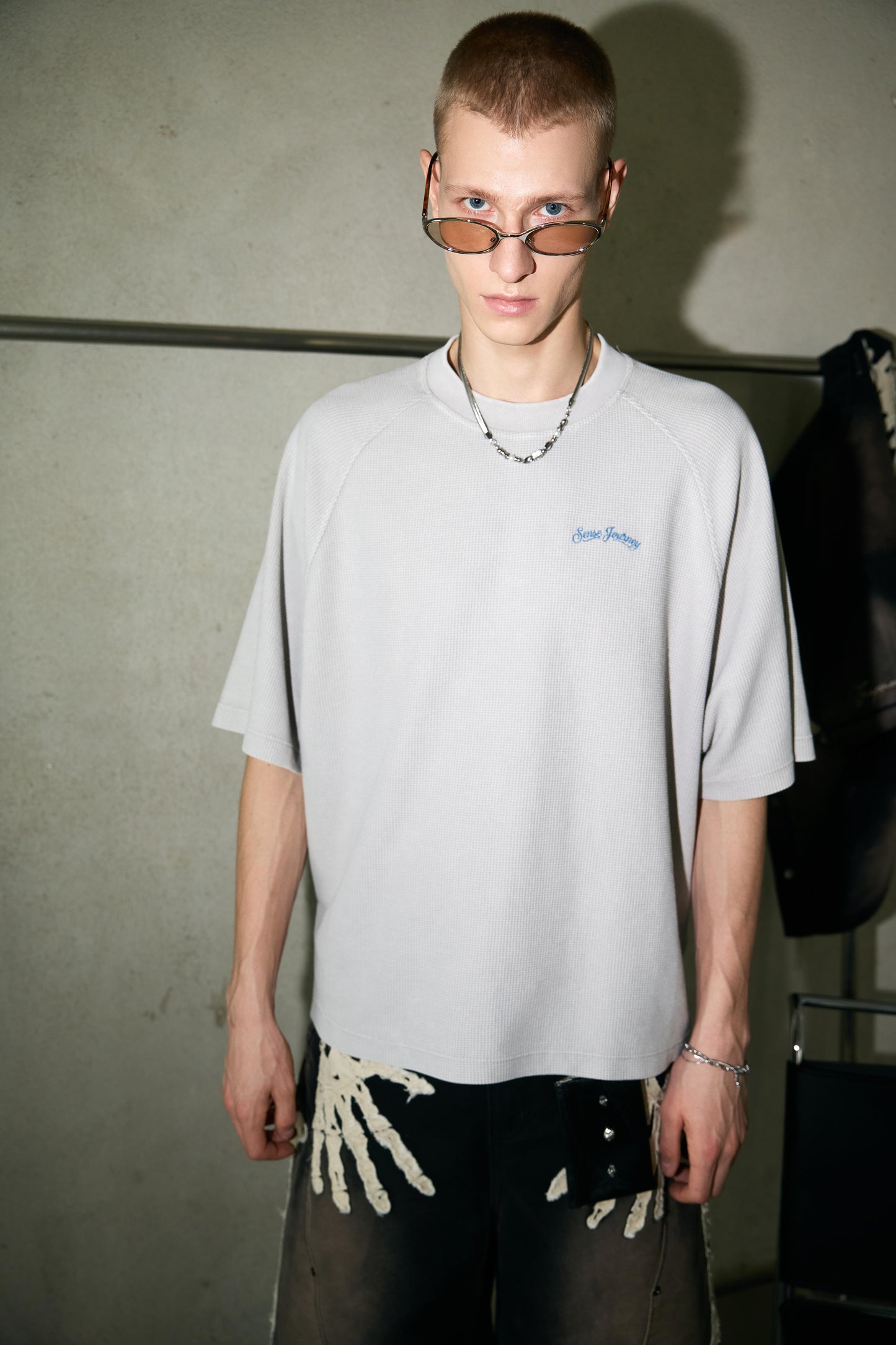 
                  
                    Pigment Dyed Waffle Boxy Tee Grey【M26-T10GY】
                  
                