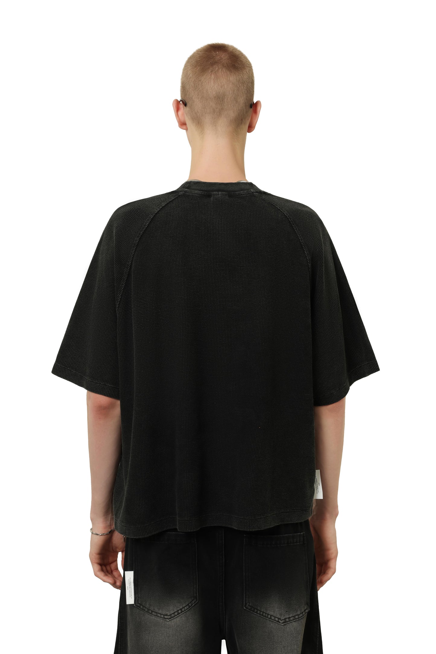 
                  
                    Pigment Dyed Waffle Boxy Tee Carbon【M26-T10CB】
                  
                
