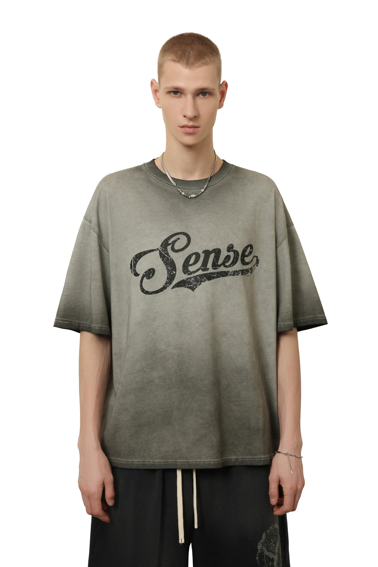 
                  
                    SNE Spray Dyed Graphic SS Ash Grey【M26-T11AG】
                  
                