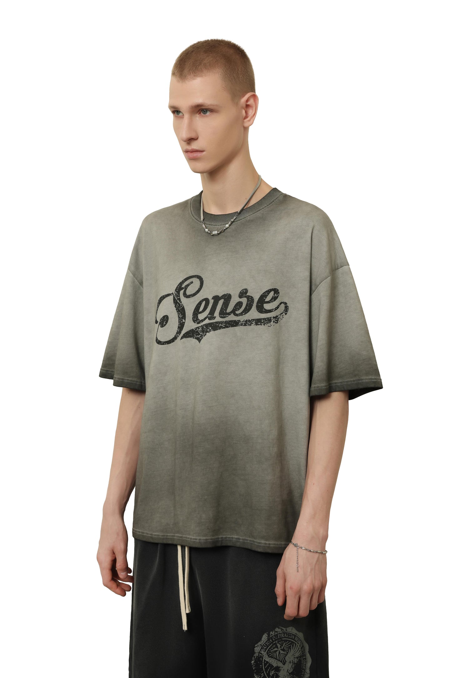 
                  
                    SNE Spray Dyed Graphic SS Ash Grey【M26-T11AG】
                  
                