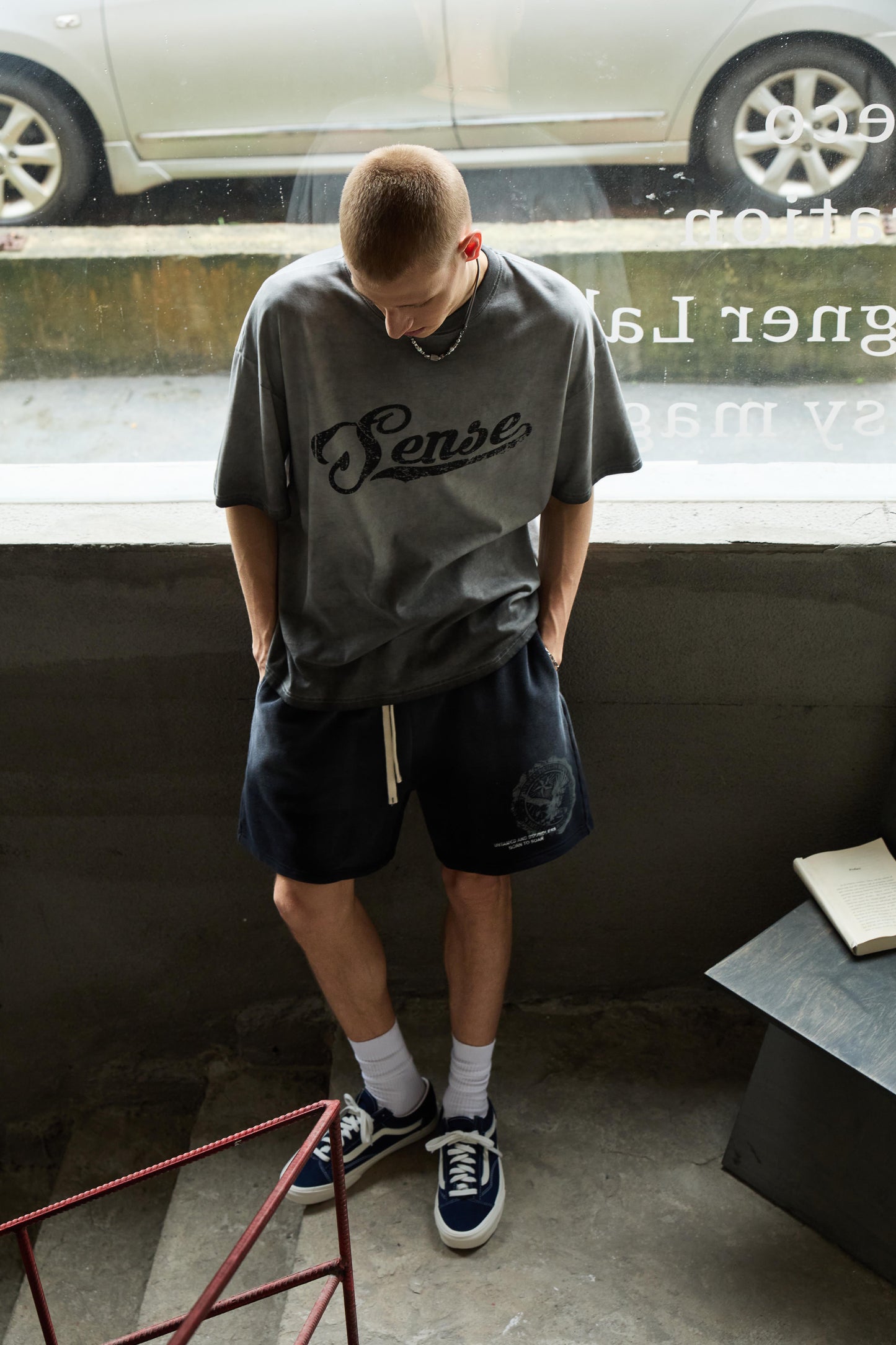 
                  
                    Aerosol Fade Sweat Shorts Black【M26-21BK】
                  
                