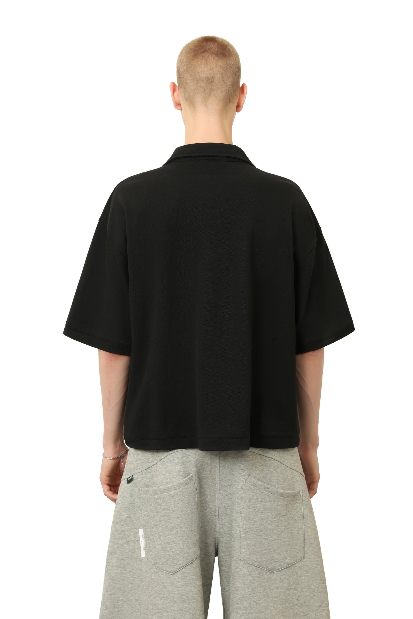 
                  
                    Ivy League Boxy Polo Black【M26-17BK】
                  
                