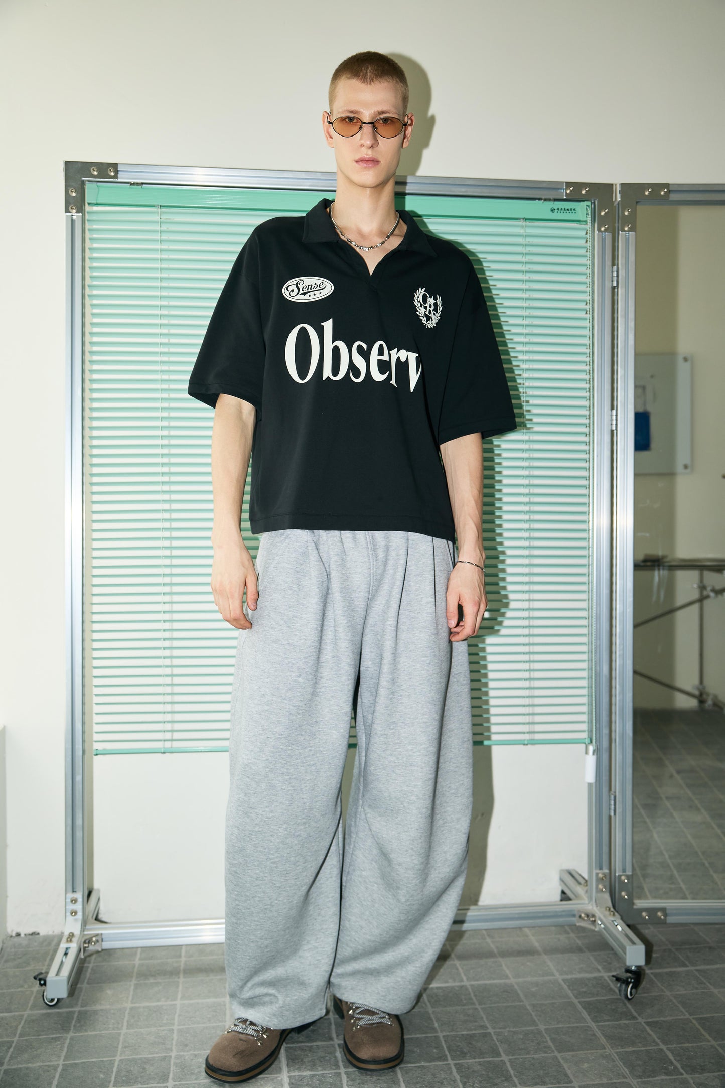 
                  
                    Ivy League Boxy Polo Black【M26-17BK】
                  
                