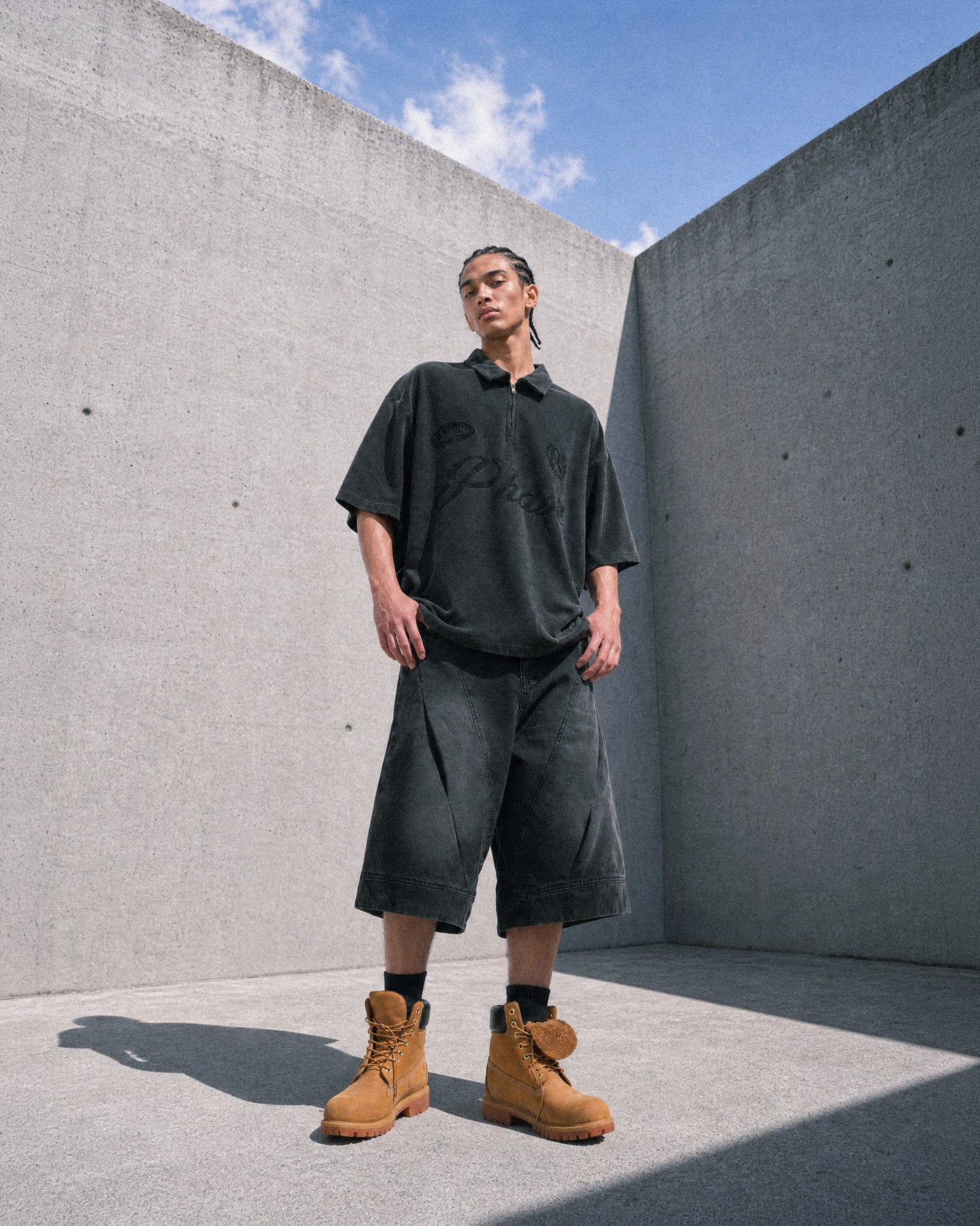 
                  
                    Octo x Sense Phase Zip Polo Black【S26-OS-T2BK】
                  
                