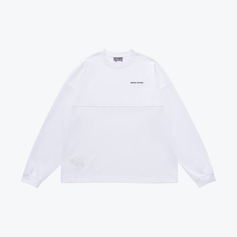 Standard Wide Cut LS White【M25-T24WH】