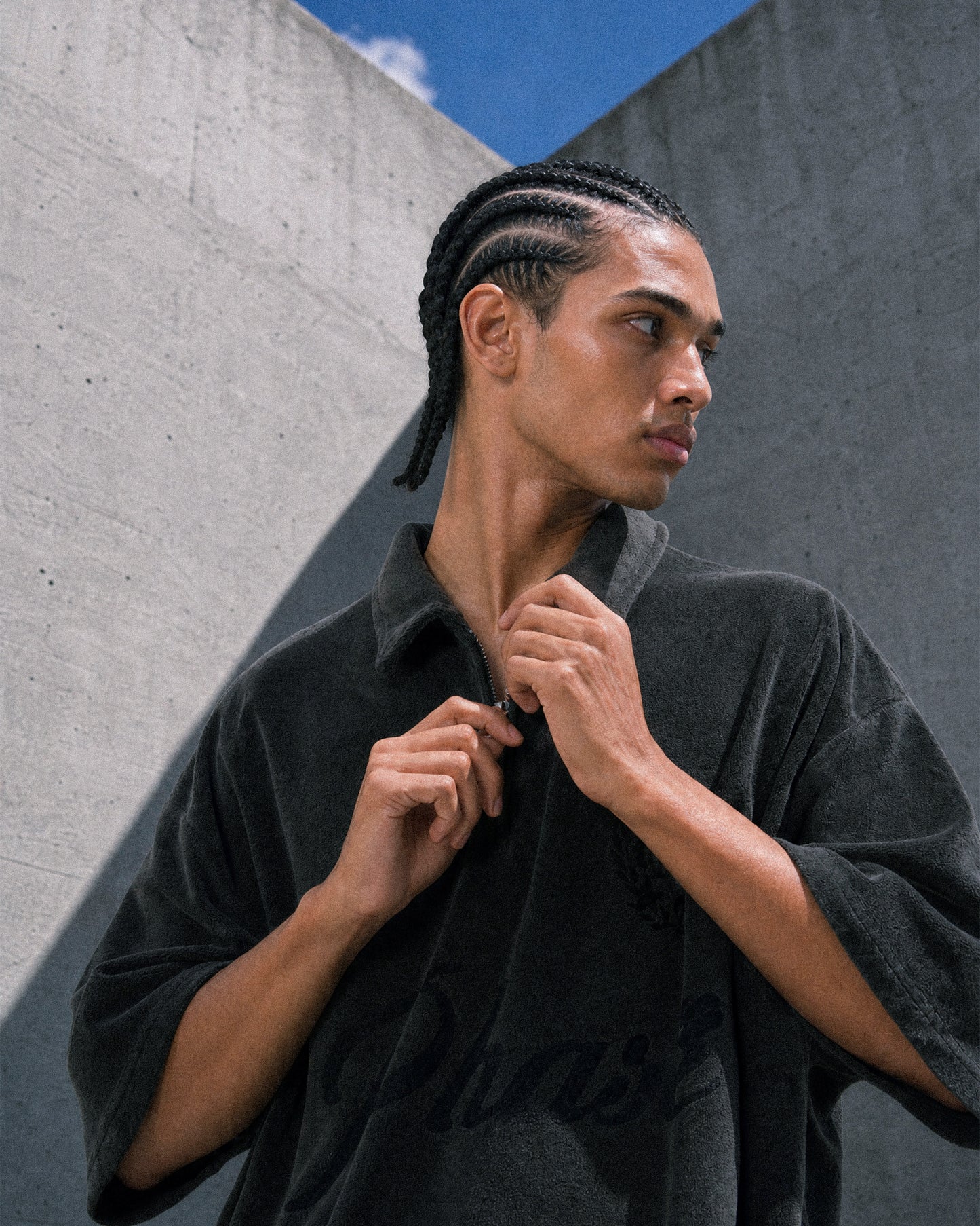 
                  
                    Octo x Sense Phase Zip Polo Black【S26-OS-T2BK】
                  
                