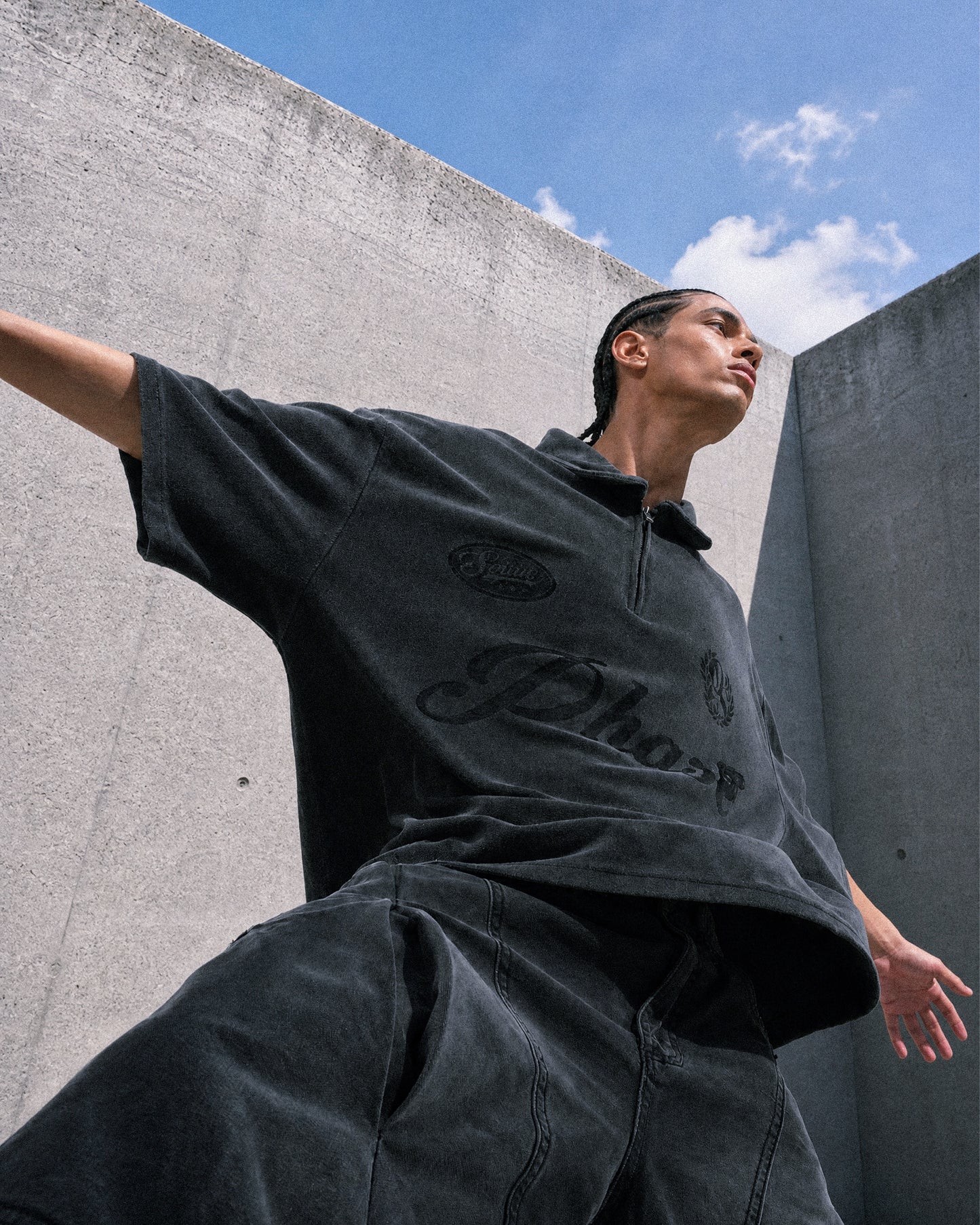
                  
                    Octo x Sense Phase Zip Polo Black【S26-OS-T2BK】
                  
                