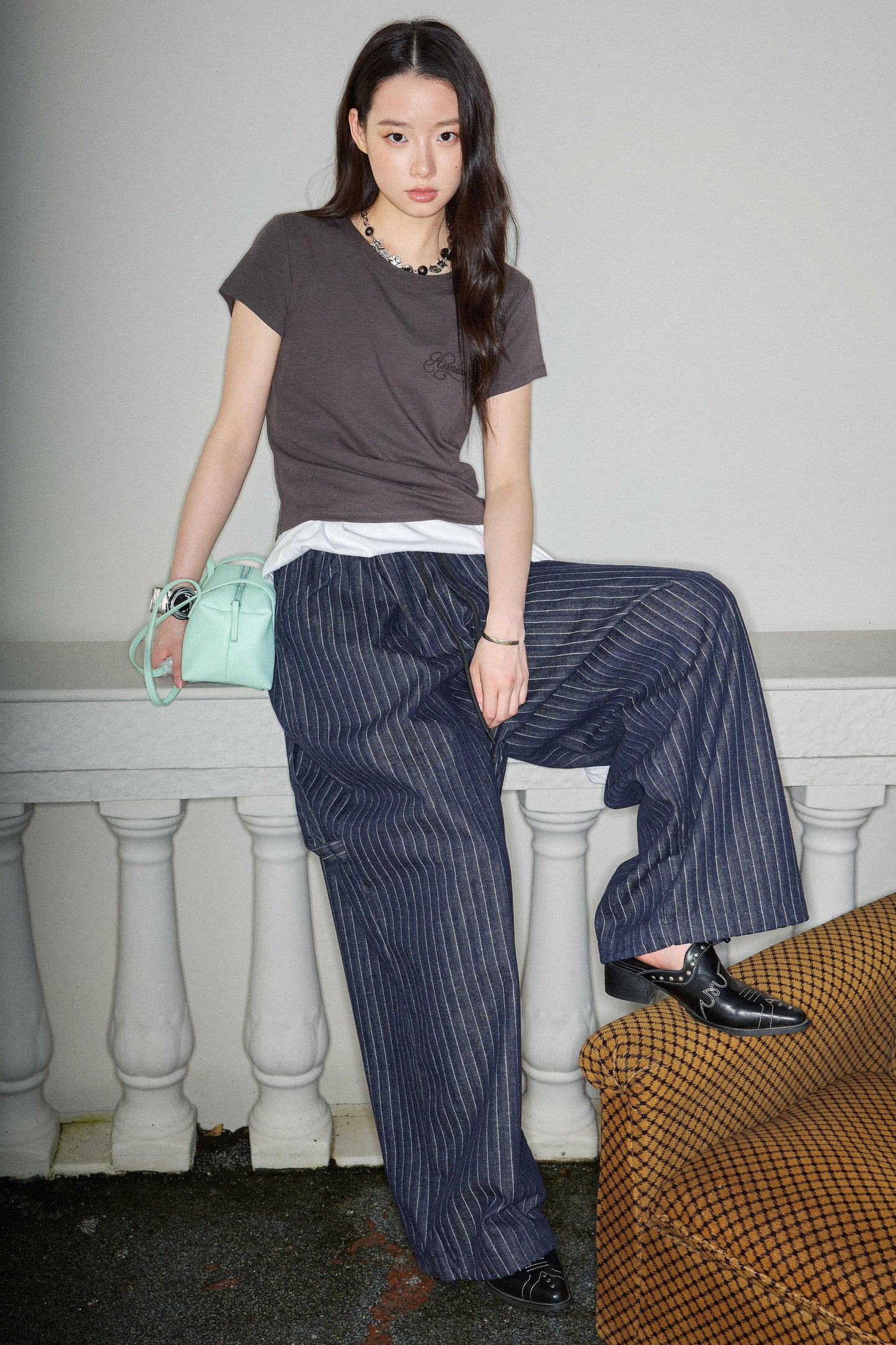 
                  
                    Emberoidered Nonfade Balloon Pants Indigo【L26-07IN】
                  
                