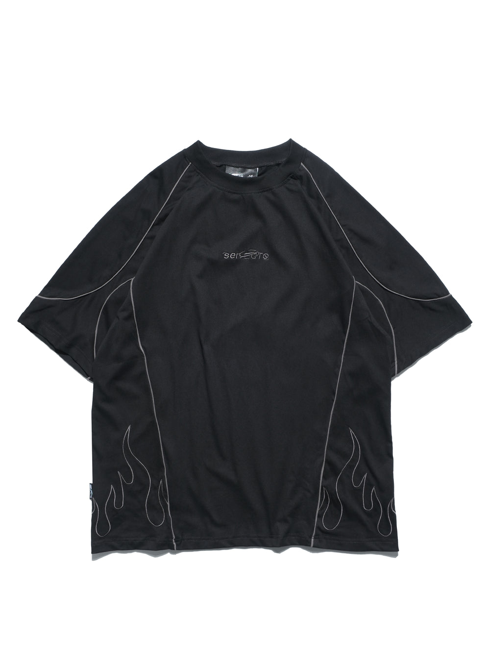 octo x sense Fire Tee Black【S25-OS-MT2BK】