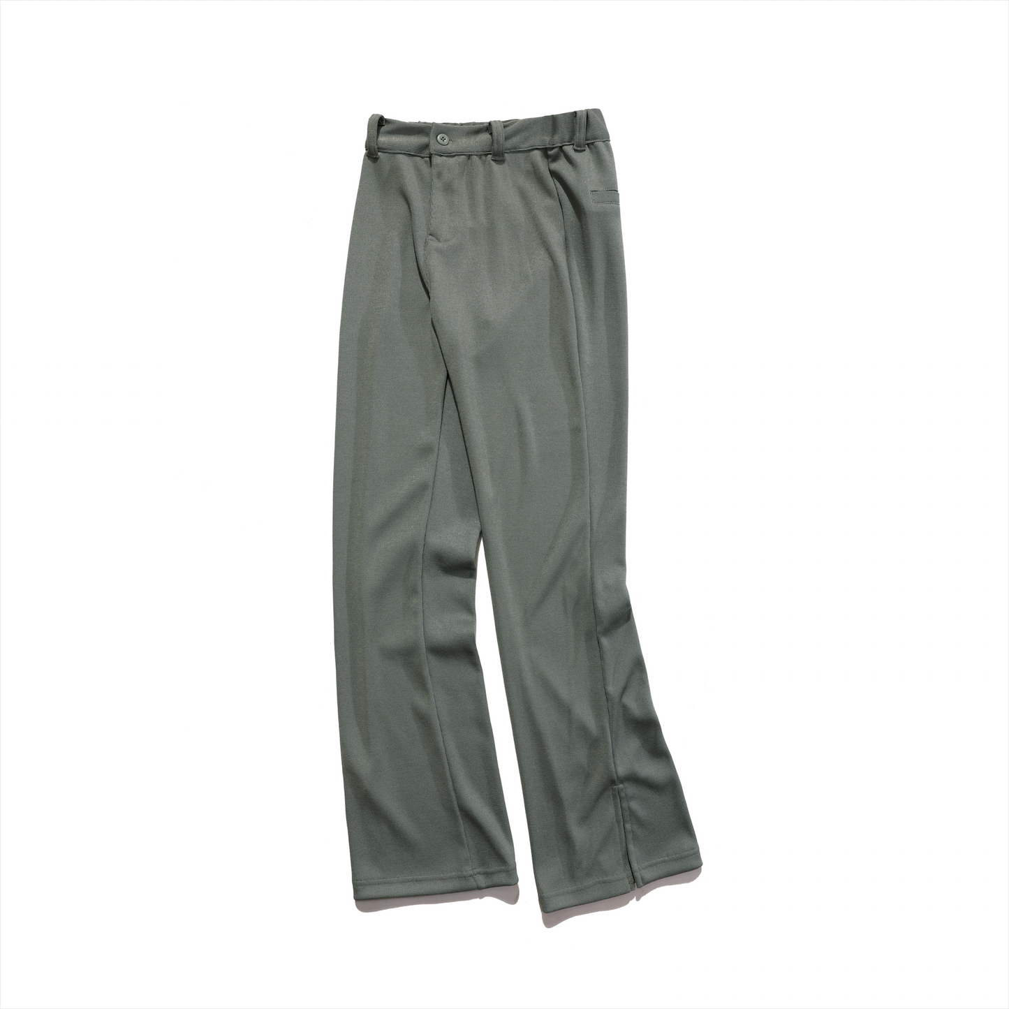 High Waist Flard Pants Grey【L21-42gy】