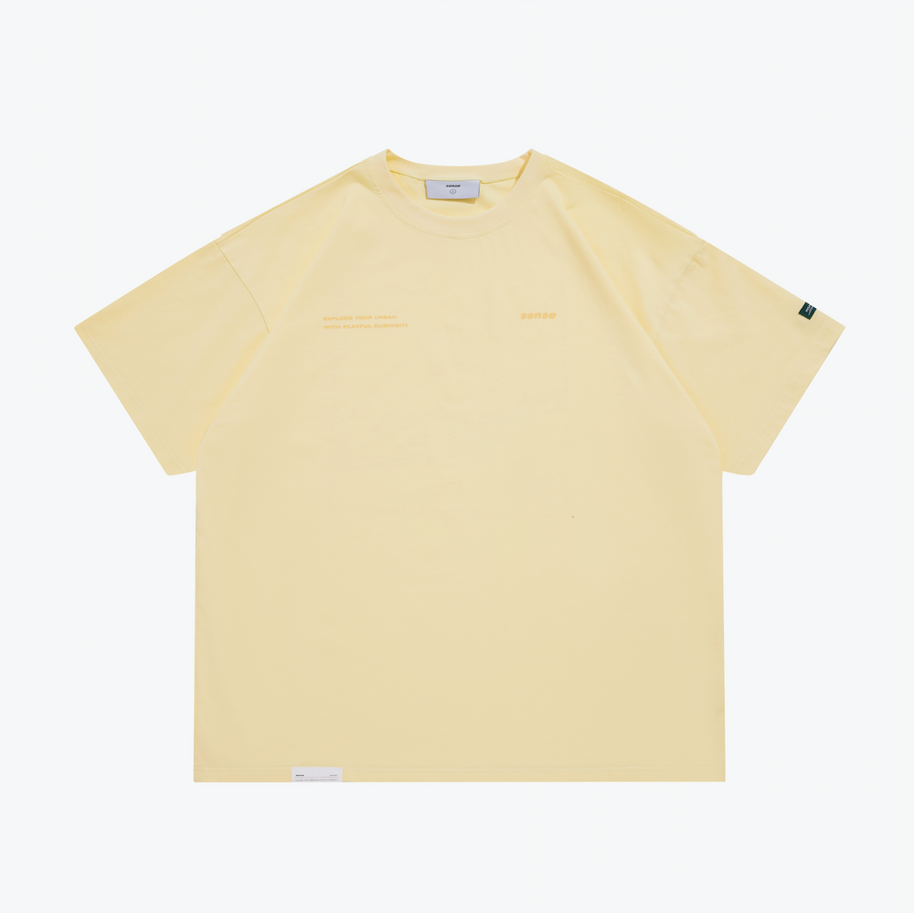 Graphic 12 SS Pale Yellow 【M23-T12PY】