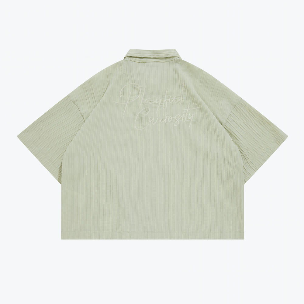 
                  
                    Jacquard SS Shirt Lime Green【L23-20LG】
                  
                