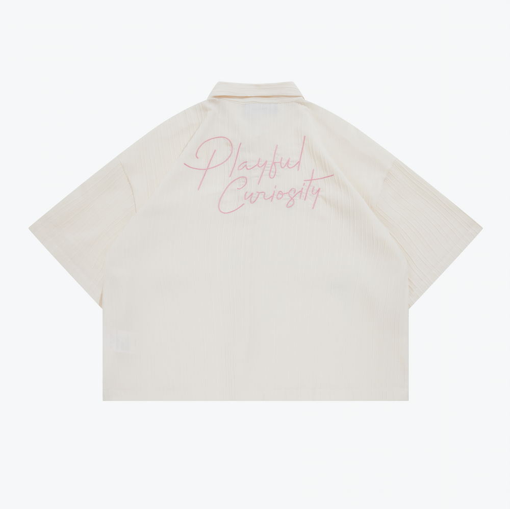 
                  
                    Jacquard SS Shirt Cream【L23-20CM】
                  
                