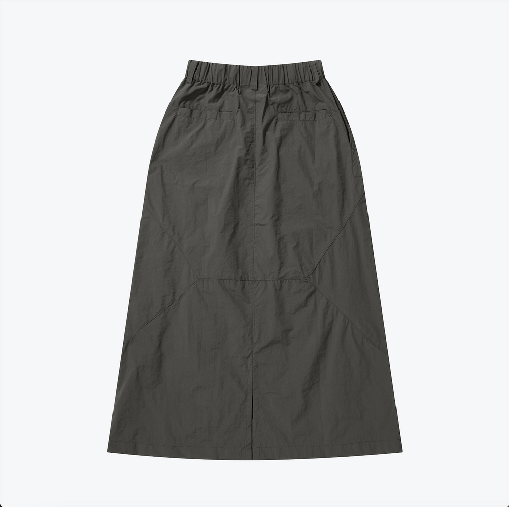 
                  
                    Parachute Straight Skirt Green【L23-27GN】
                  
                