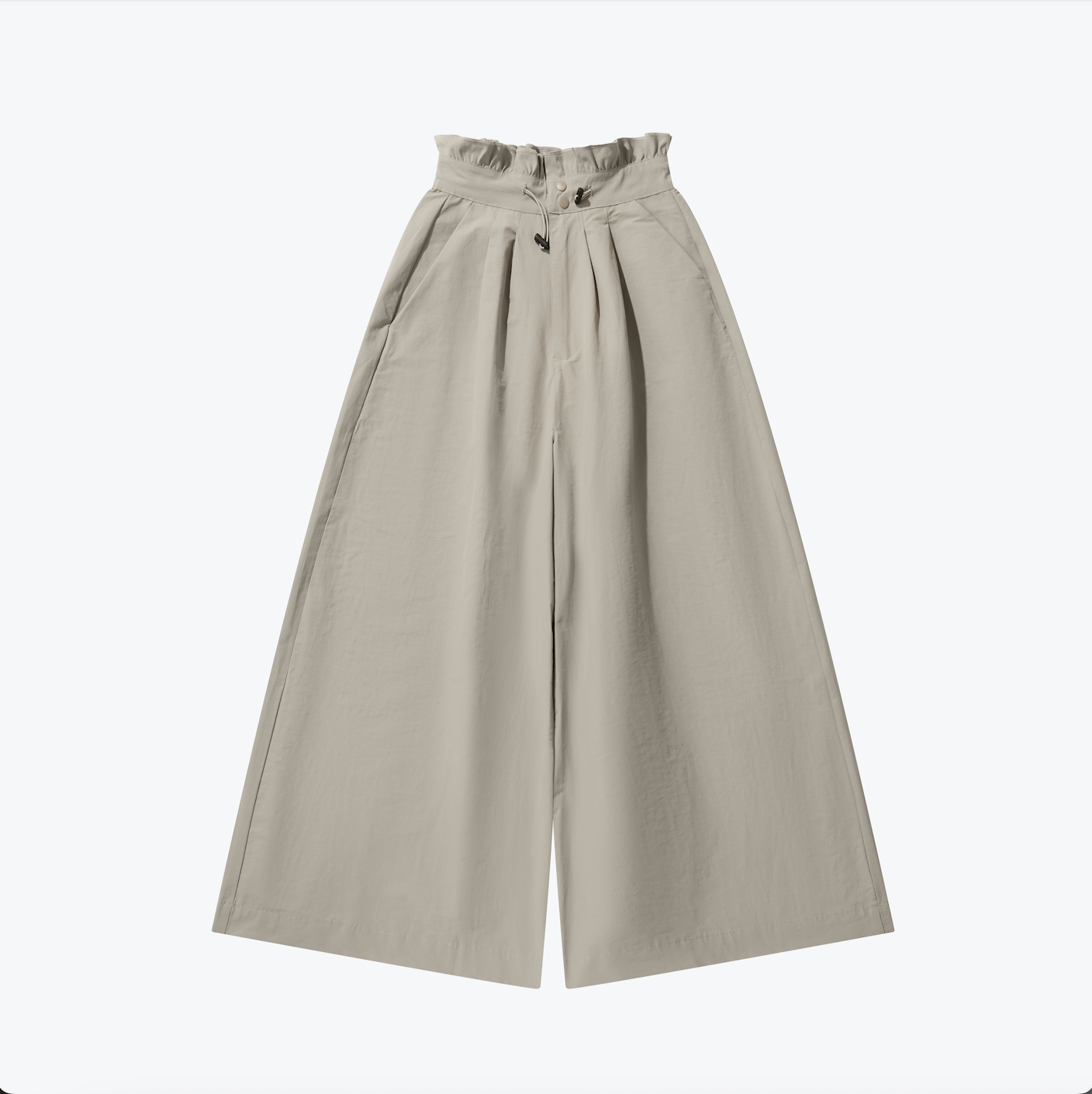 
                  
                    Waffle High Waist Pants Khaki【L23-11KA】
                  
                