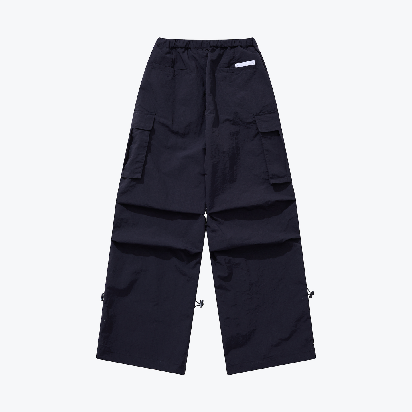 
                  
                    Wide Cut Parachute Cargo Pants Black【L23-38BK】
                  
                