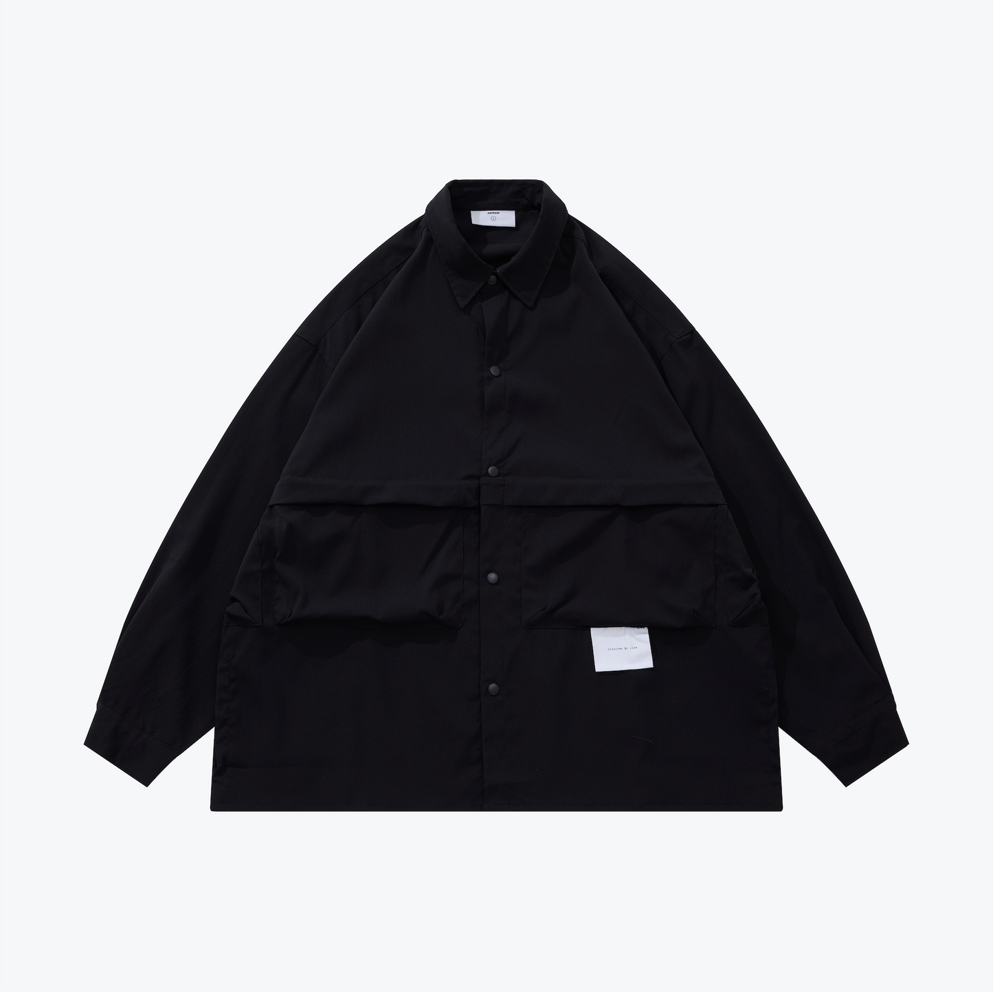 
                  
                    Flad Pocket LS Shirt Black【M22-46BK】
                  
                