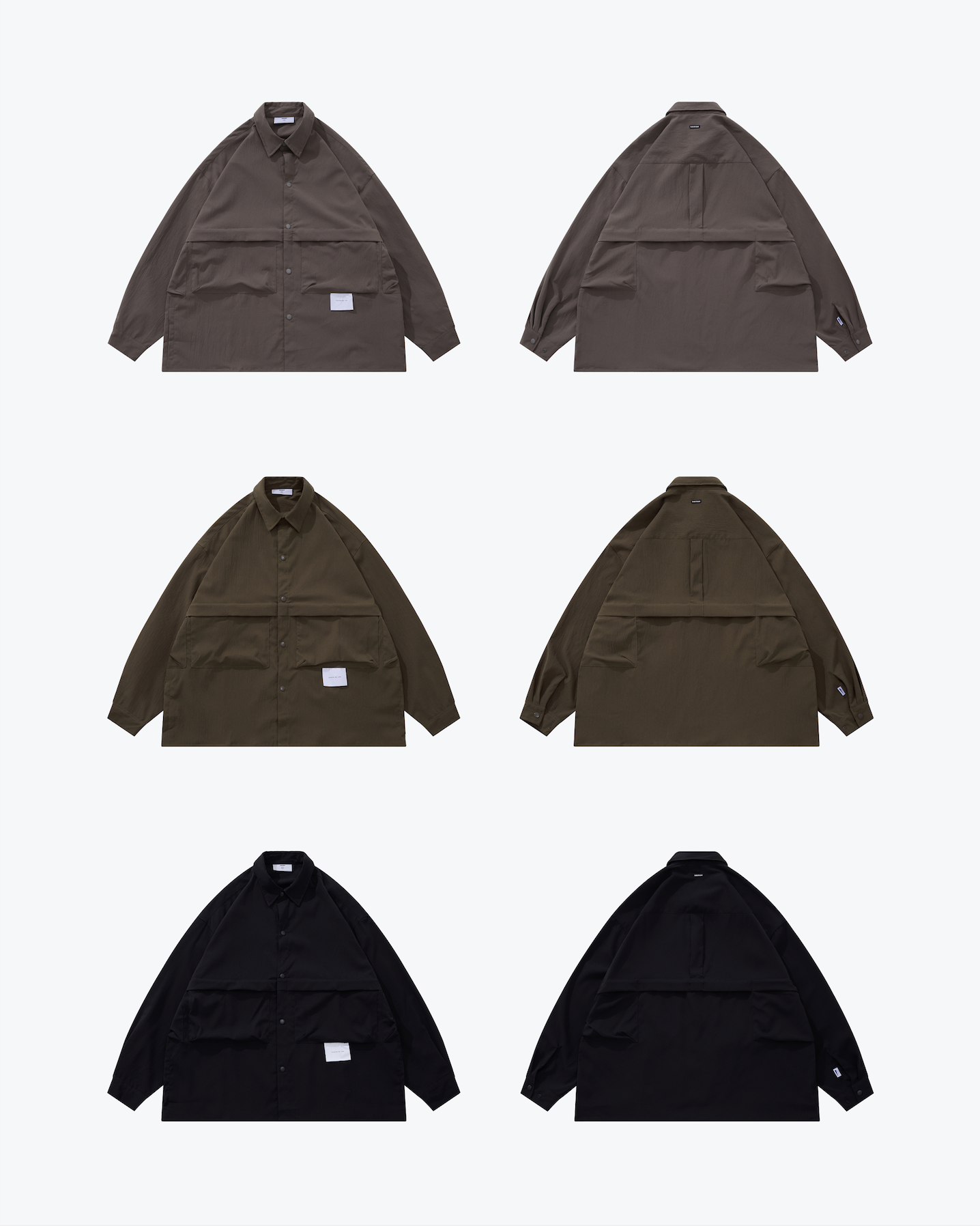 
                  
                    Flad Pocket LS Shirt Brown【M22-46BR】
                  
                