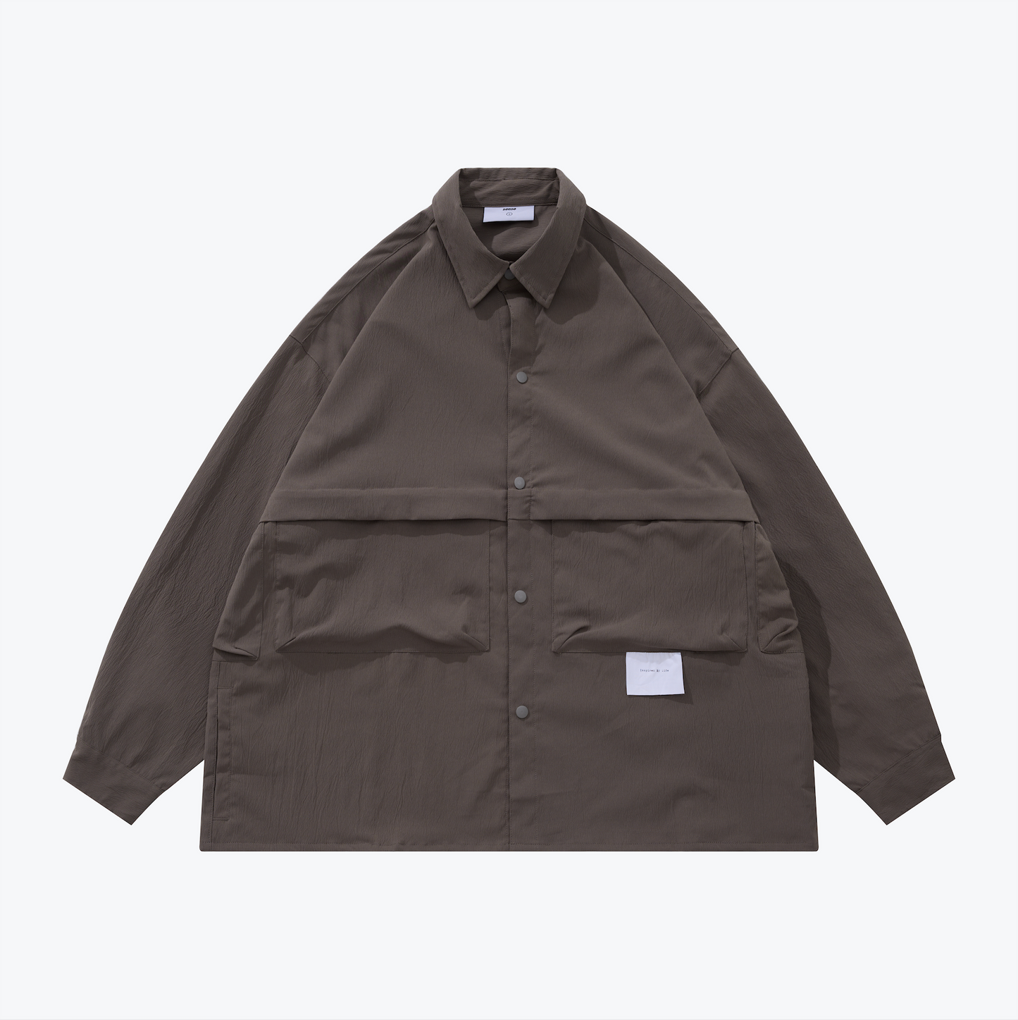 
                  
                    Flad Pocket LS Shirt Brown【M22-46BR】
                  
                