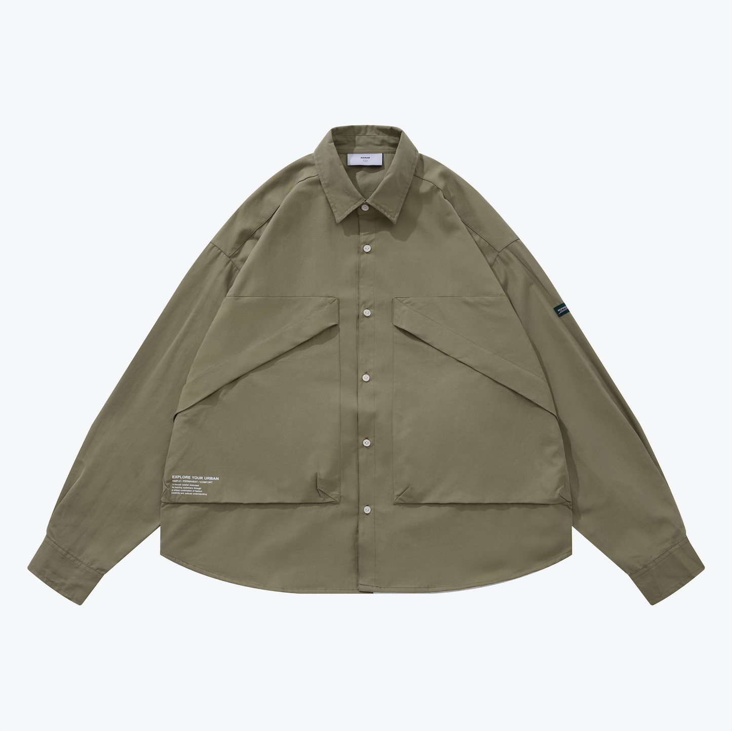 
                  
                    Tech Pocket LS Shirt Olive【M23-51OL】
                  
                