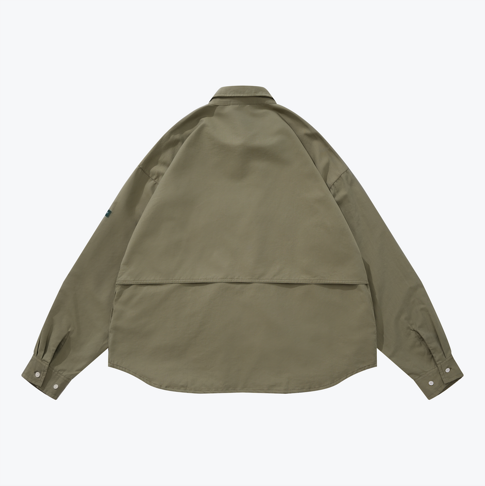 
                  
                    Tech Pocket LS Shirt Olive【M23-51OL】
                  
                