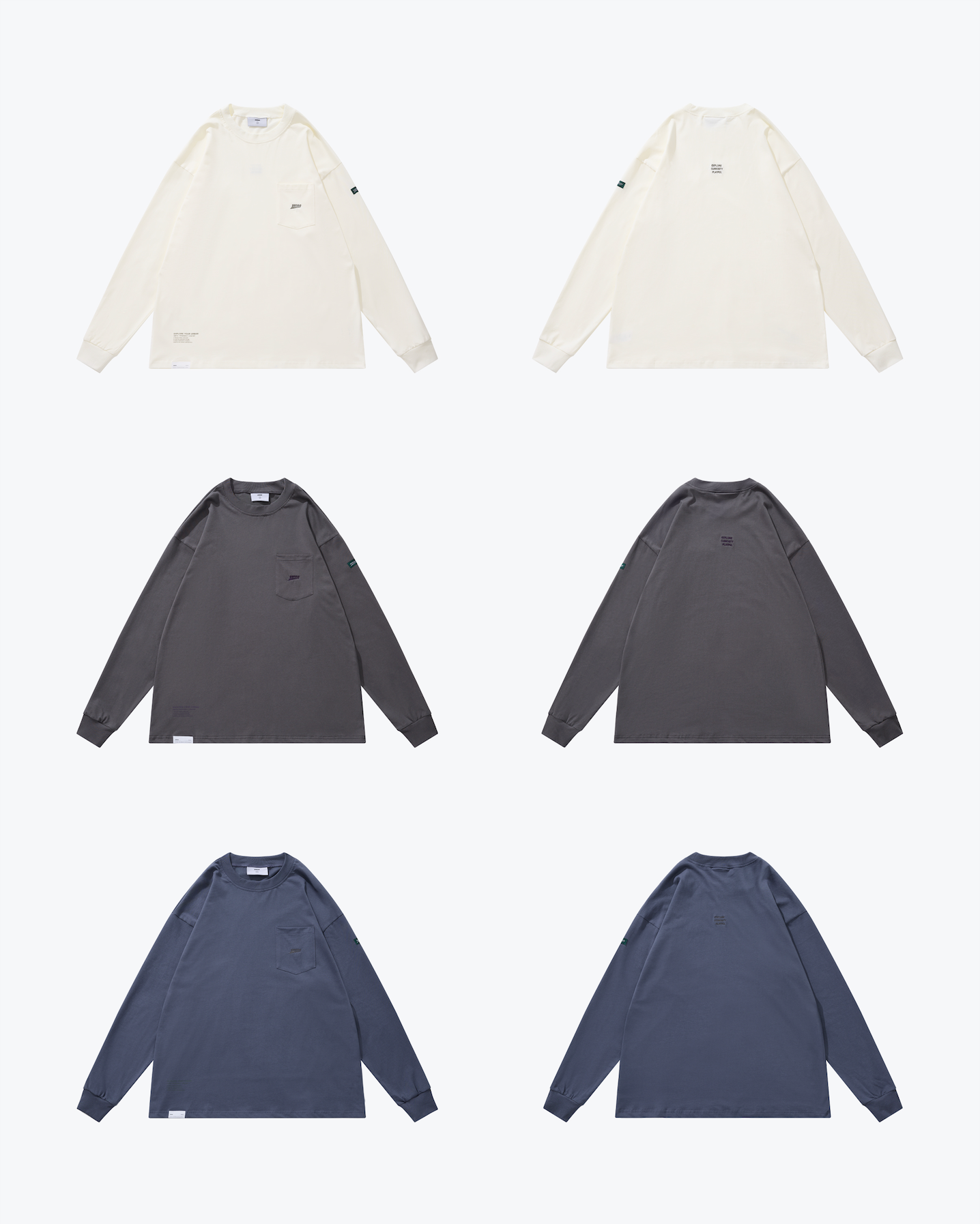 
                  
                    SNE Pocket LS Dark Grey【M23-T15DG】
                  
                
