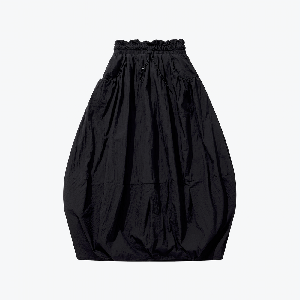 
                  
                    Flounce Puffy Full Skirt Black【L23-18bk】
                  
                