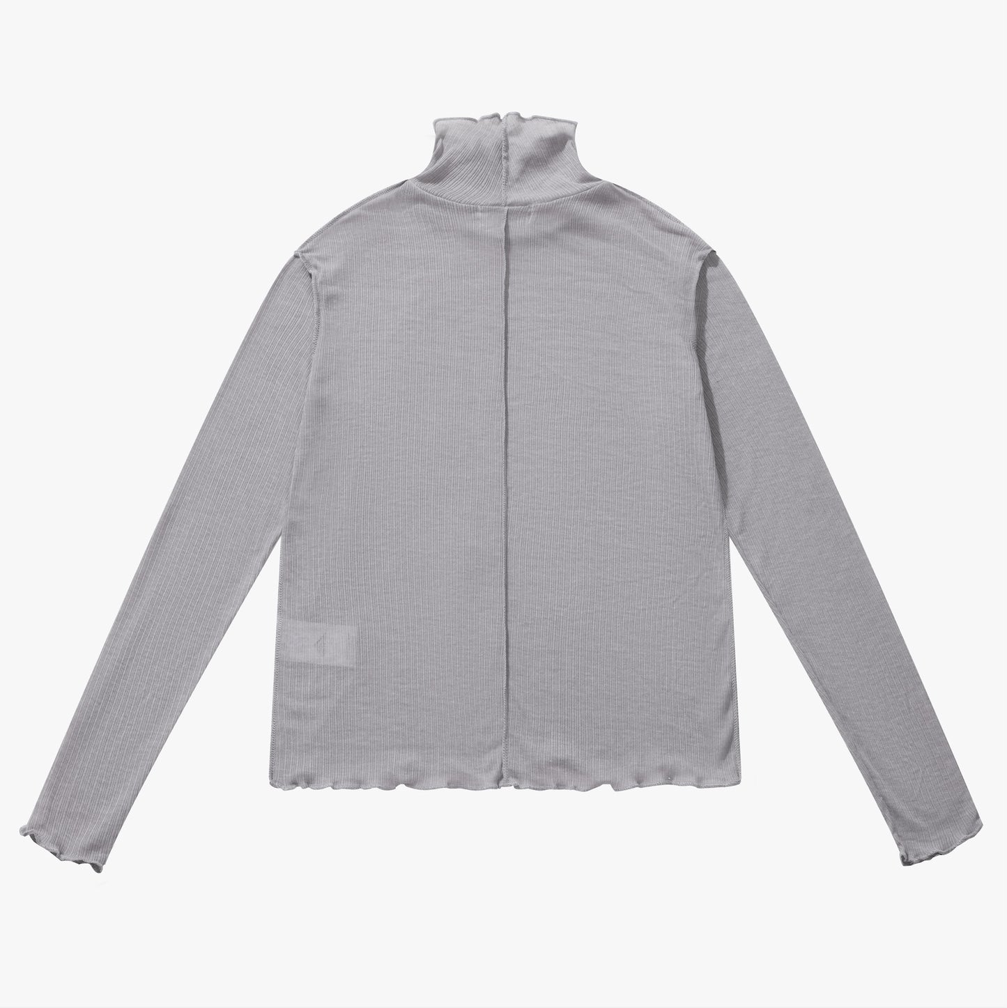 
                  
                    High Neck Light Cotton Top Grey【L23-40GY】
                  
                