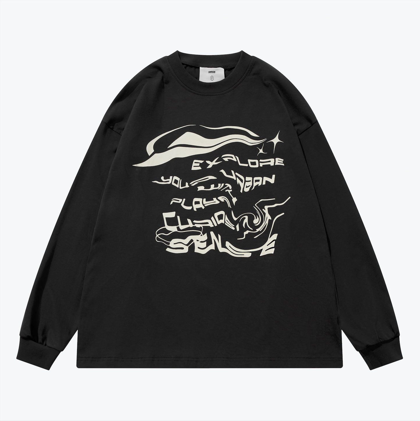 
                  
                    LS Cotton Lipuify Print Tee Ink Black【L23-T04BK】
                  
                