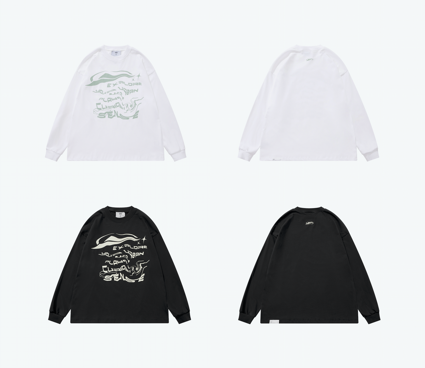 
                  
                    LS Cotton Lipuify Print Tee Ink Black【L23-T04BK】
                  
                