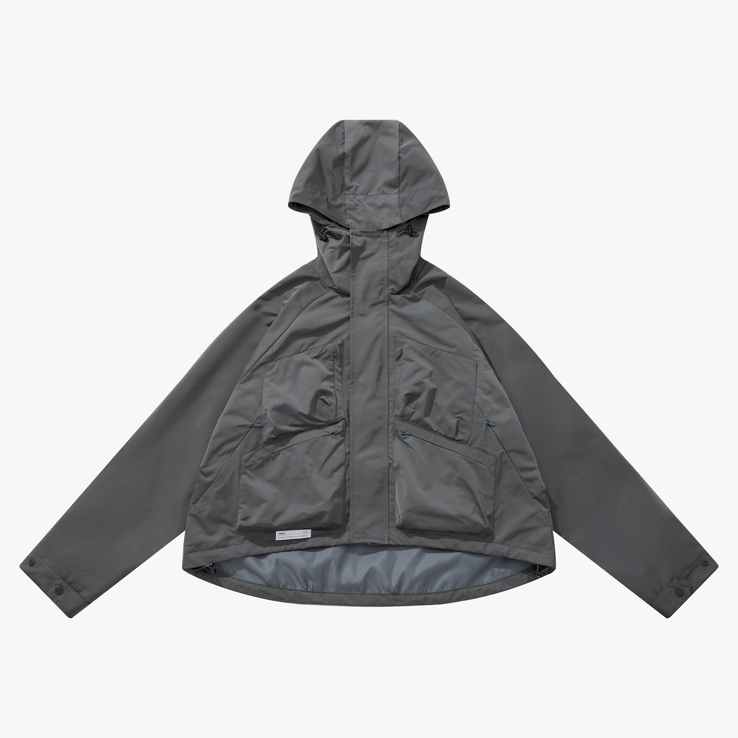 
                  
                    Tech Cropped Windbreaker Grey【L23-33GY】
                  
                