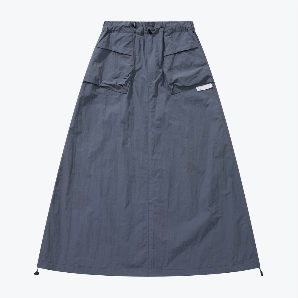 Side Elastic Full Skirts Hale Navy【L23-44NY】