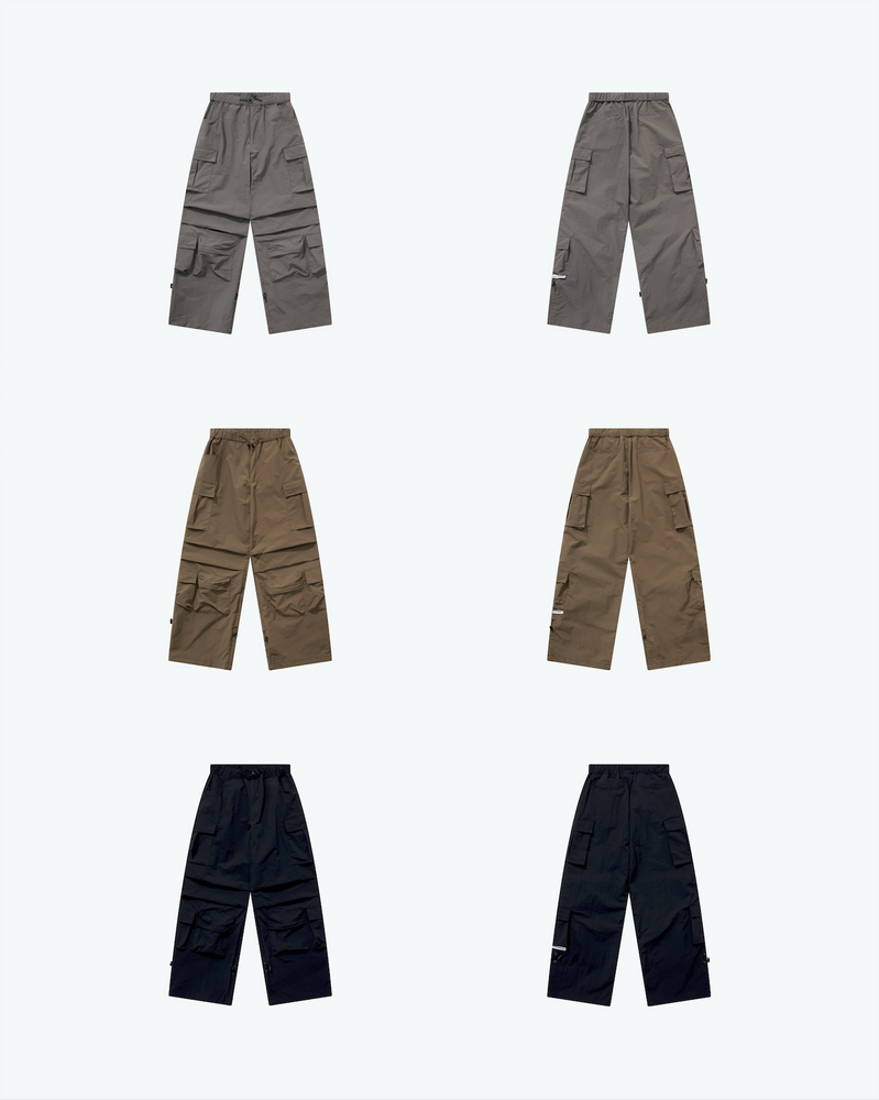 
                  
                    Track Pocket Cargo Pants Beige【M23-50BE】
                  
                