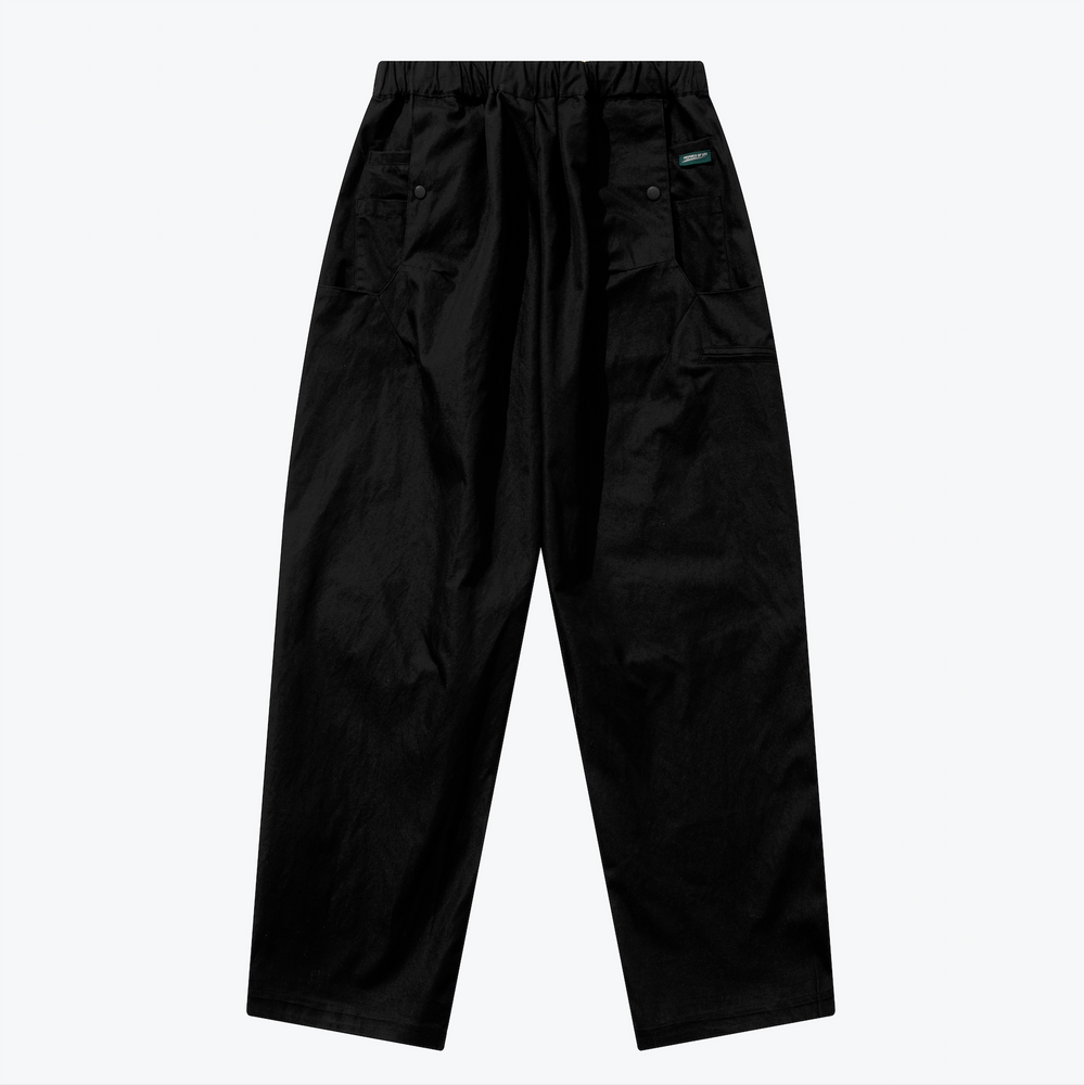 
                  
                    Wide Cut Tech Trousers Black【M23-53BK】
                  
                
