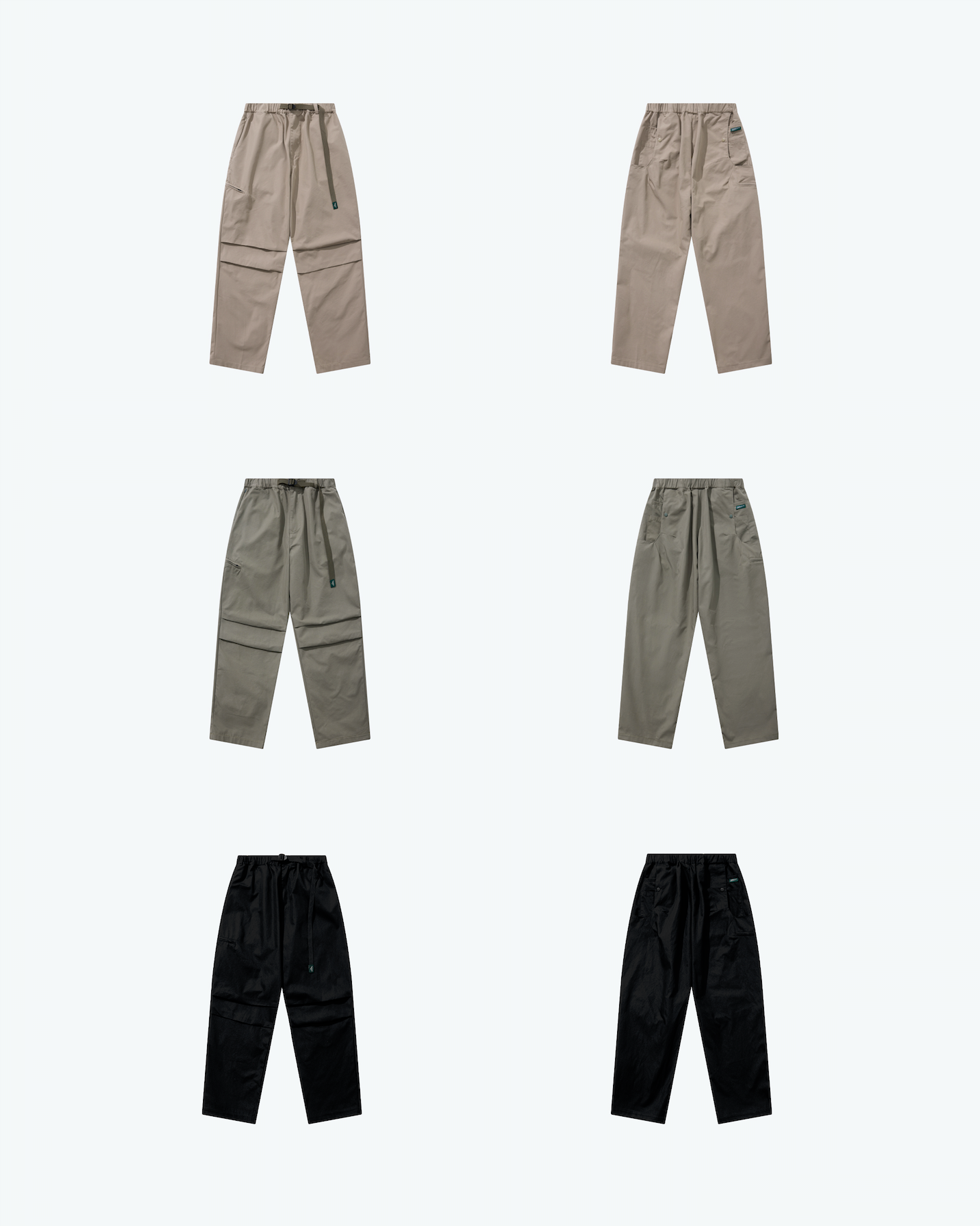 
                  
                    Wide Cut Tech Trousers Khaki【M23-53KA】
                  
                