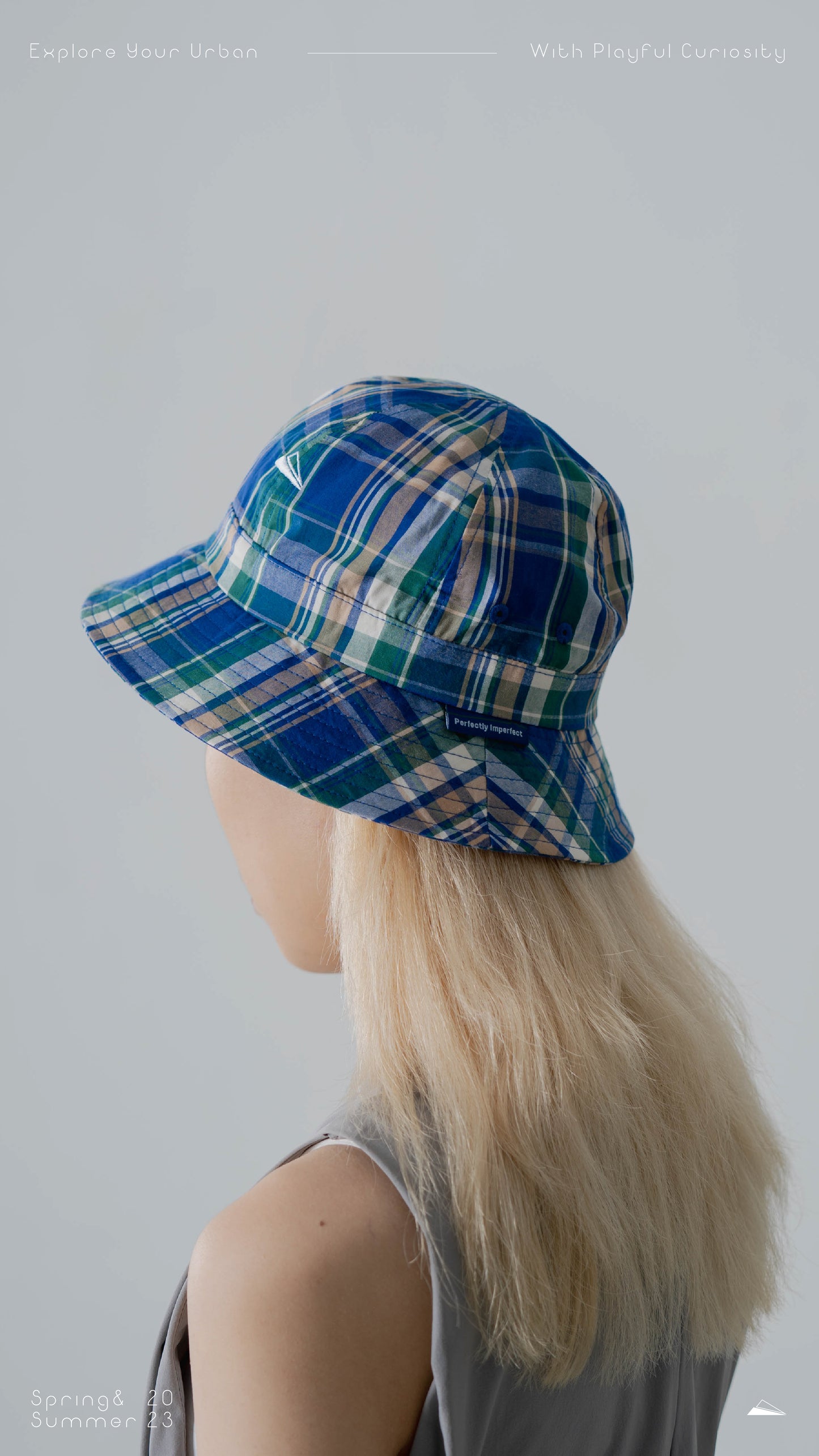 
                  
                    Madras Checker Bucket Hat multi blue【M23-acc001mb】
                  
                