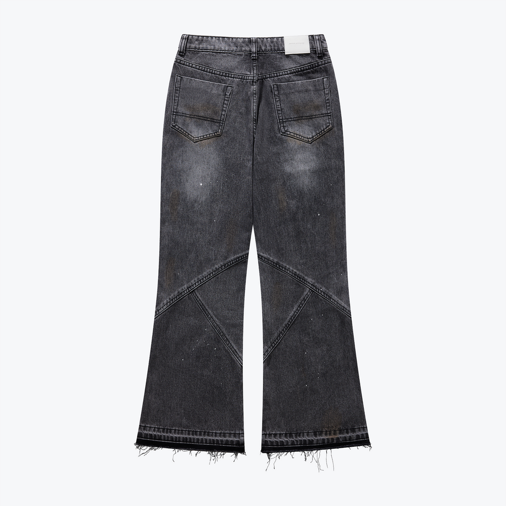 
                  
                    UNISEX Double Knee Bootcut And Flare Jeans Dark Grey【L24-26DG】
                  
                
