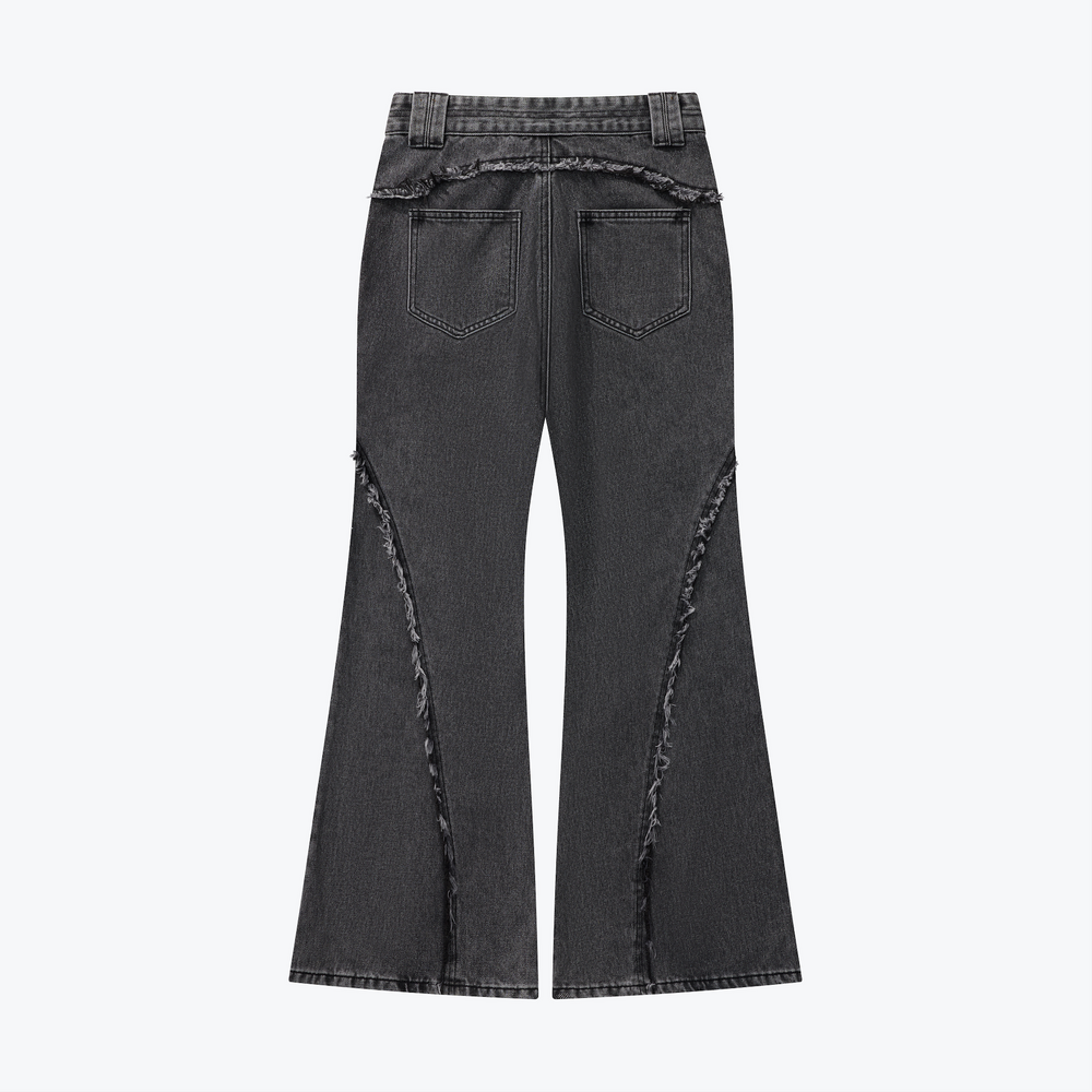 
                  
                    Damage Denim BootsCut Denim Pants Dusty Grey【L24-31DG】
                  
                