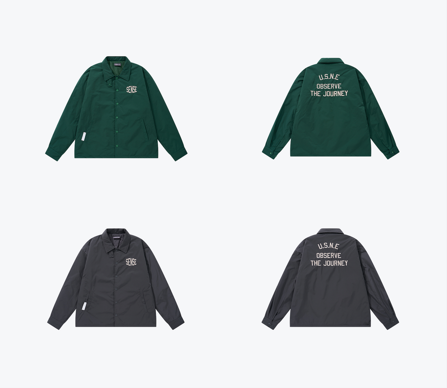 
                  
                    SNE Coach Jacket Leaden Grey【M24-49LG】
                  
                