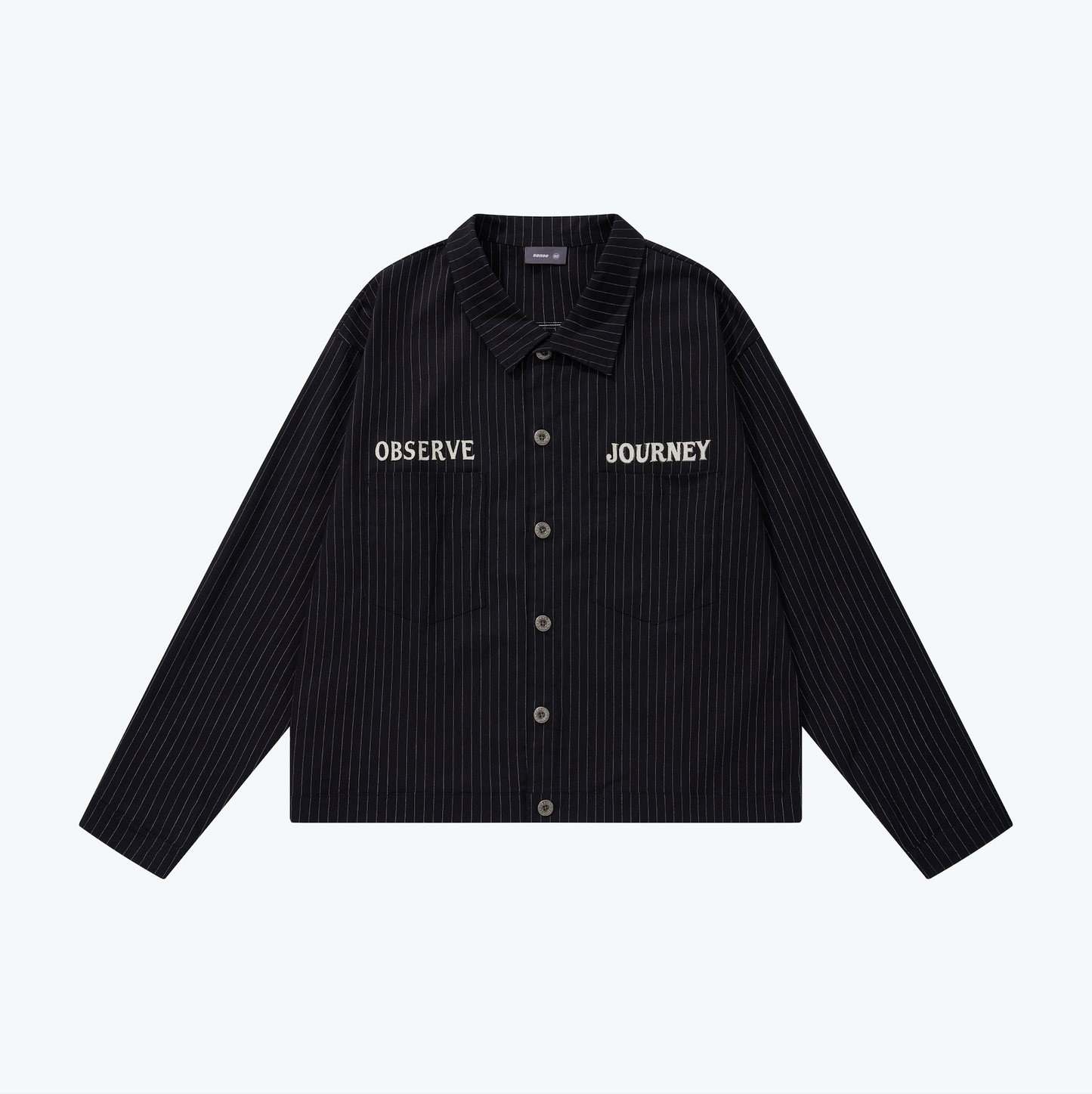 
                  
                    Stripe Patch Worker Jacket Black【M24-40BK】
                  
                