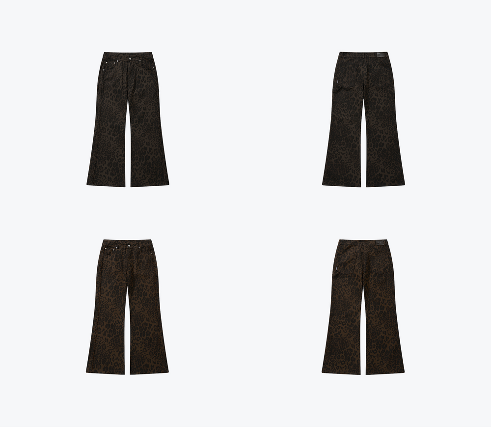 
                  
                    Leopard Flare Pants Sand【M24-42SD】
                  
                